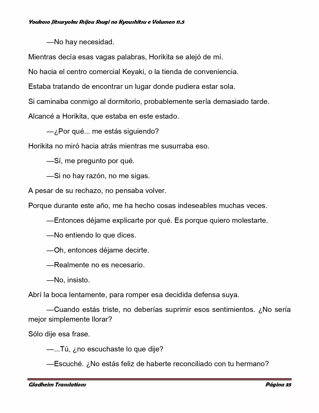 Página 35 del Manga