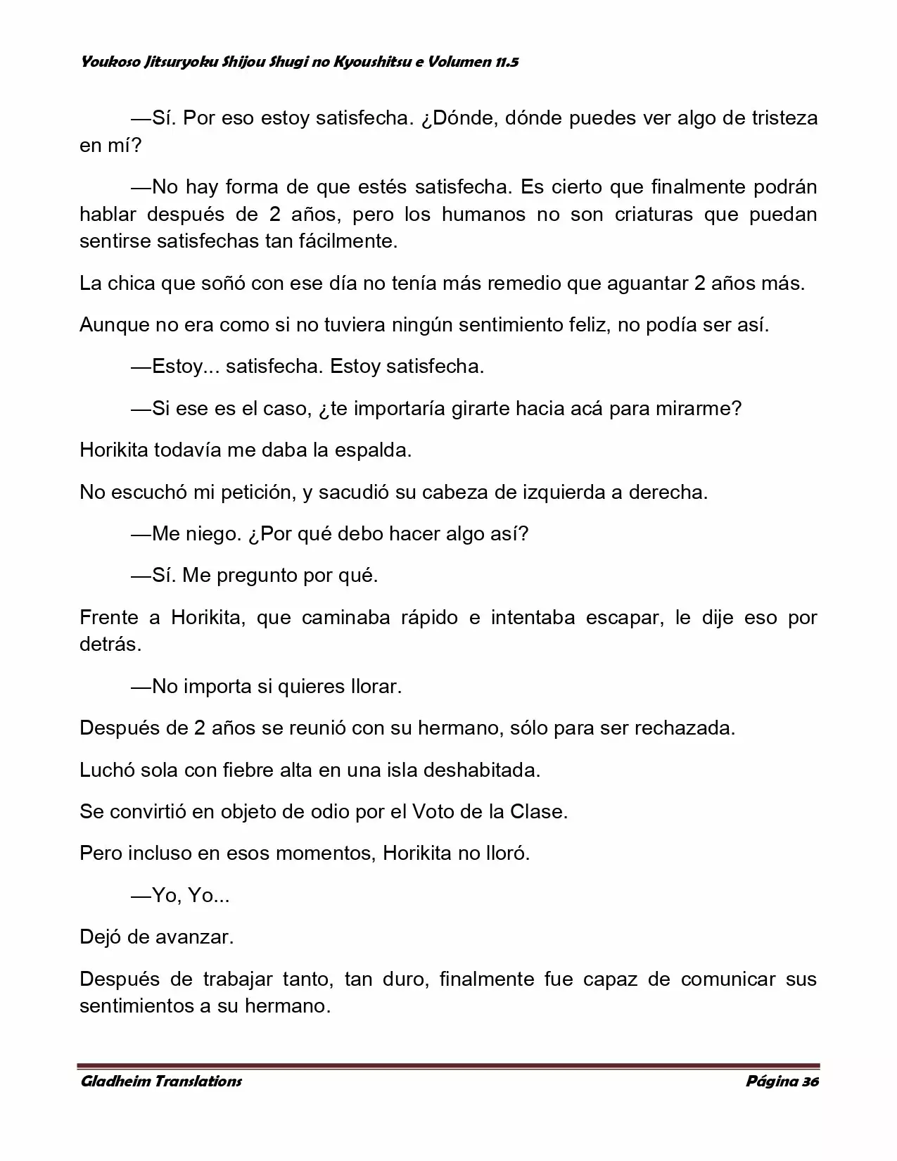 Página 36 del Manga