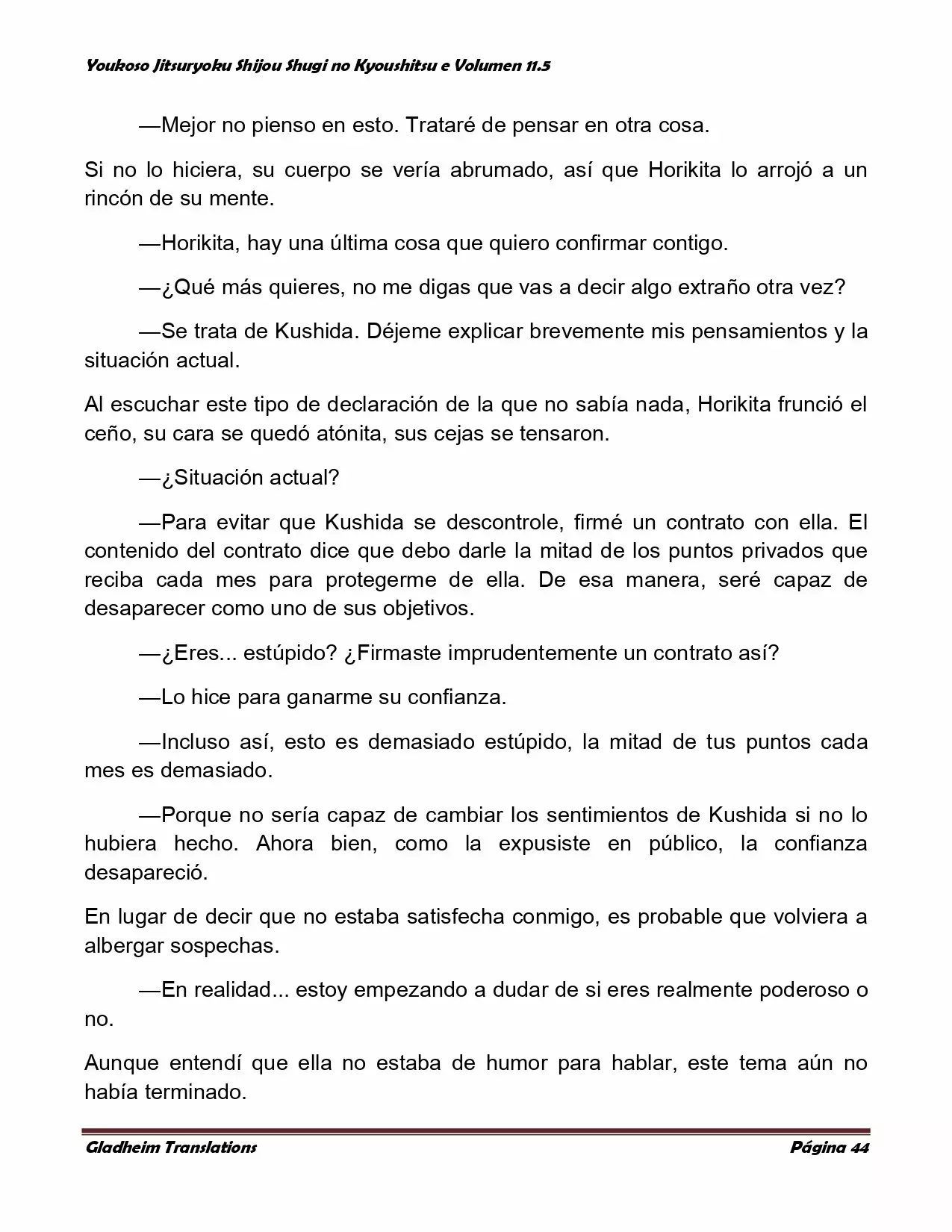 Página 44 del Manga