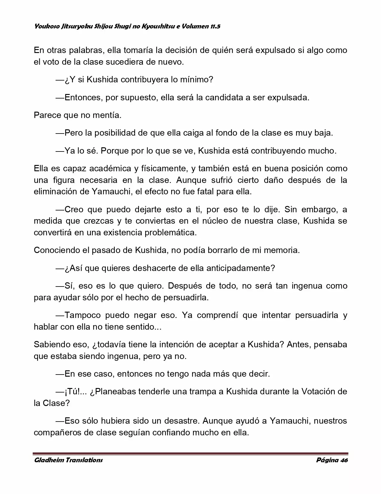 Página 46 del Manga