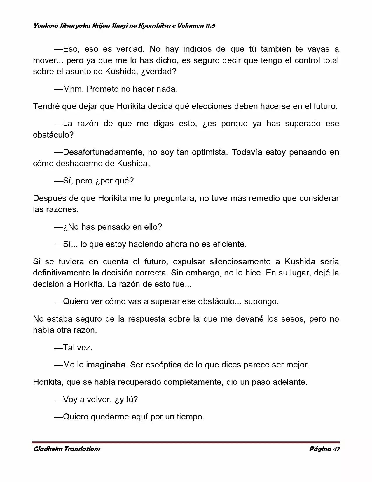 Página 47 del Manga