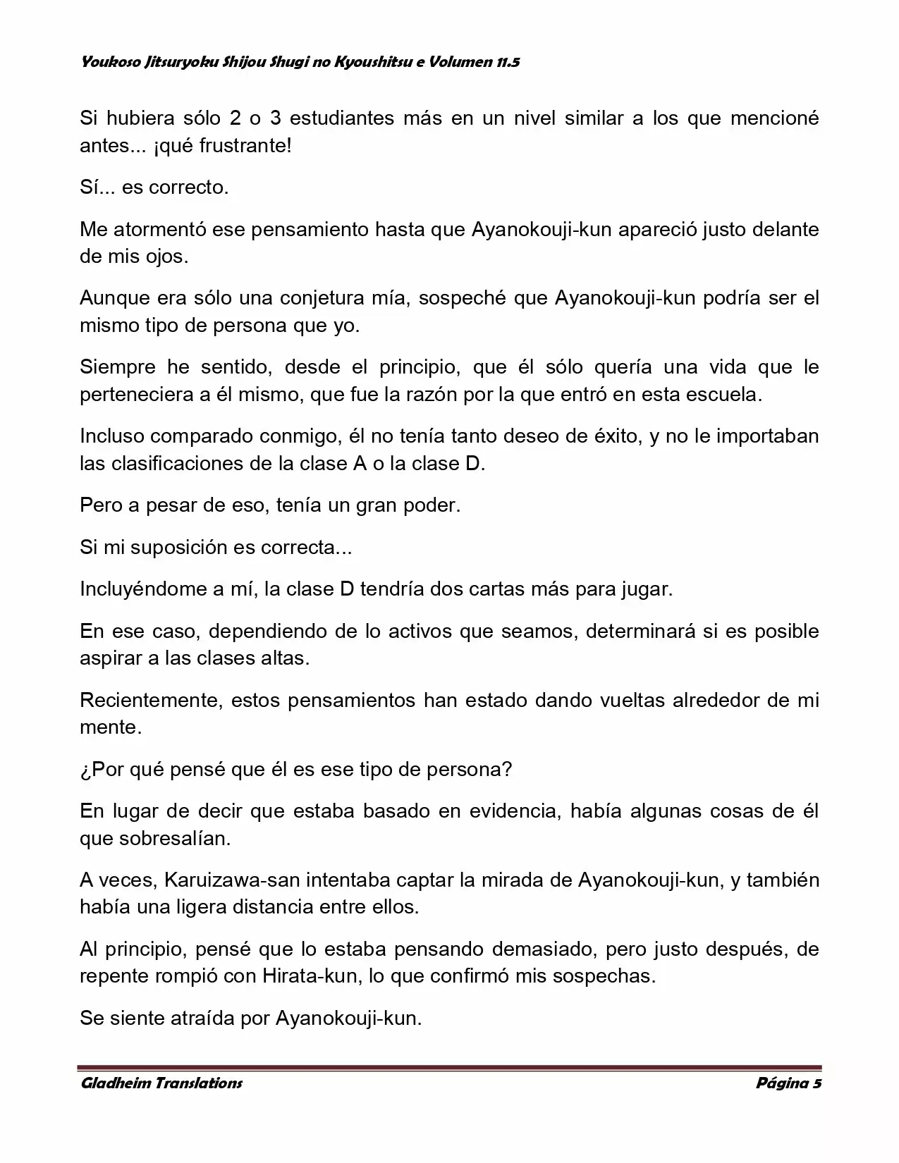 Página 5 del Manga
