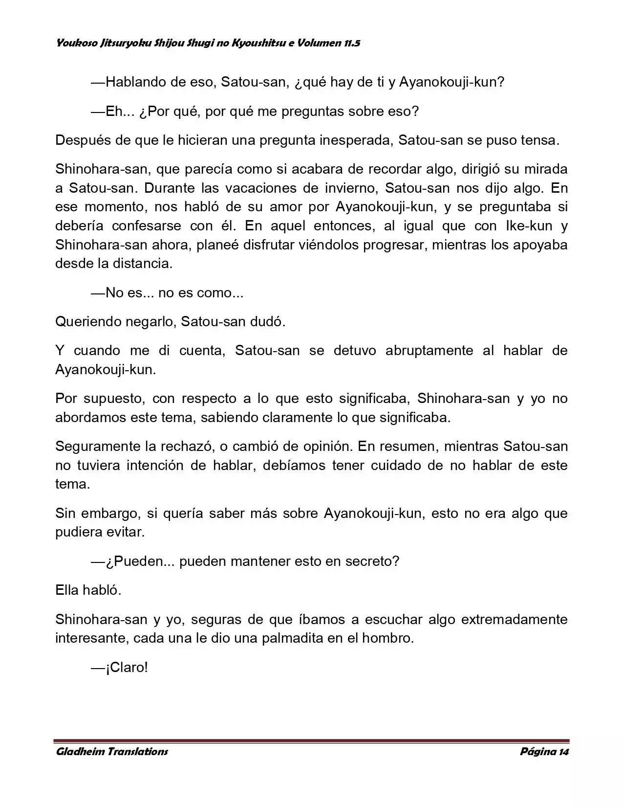 Página 14 del Manga