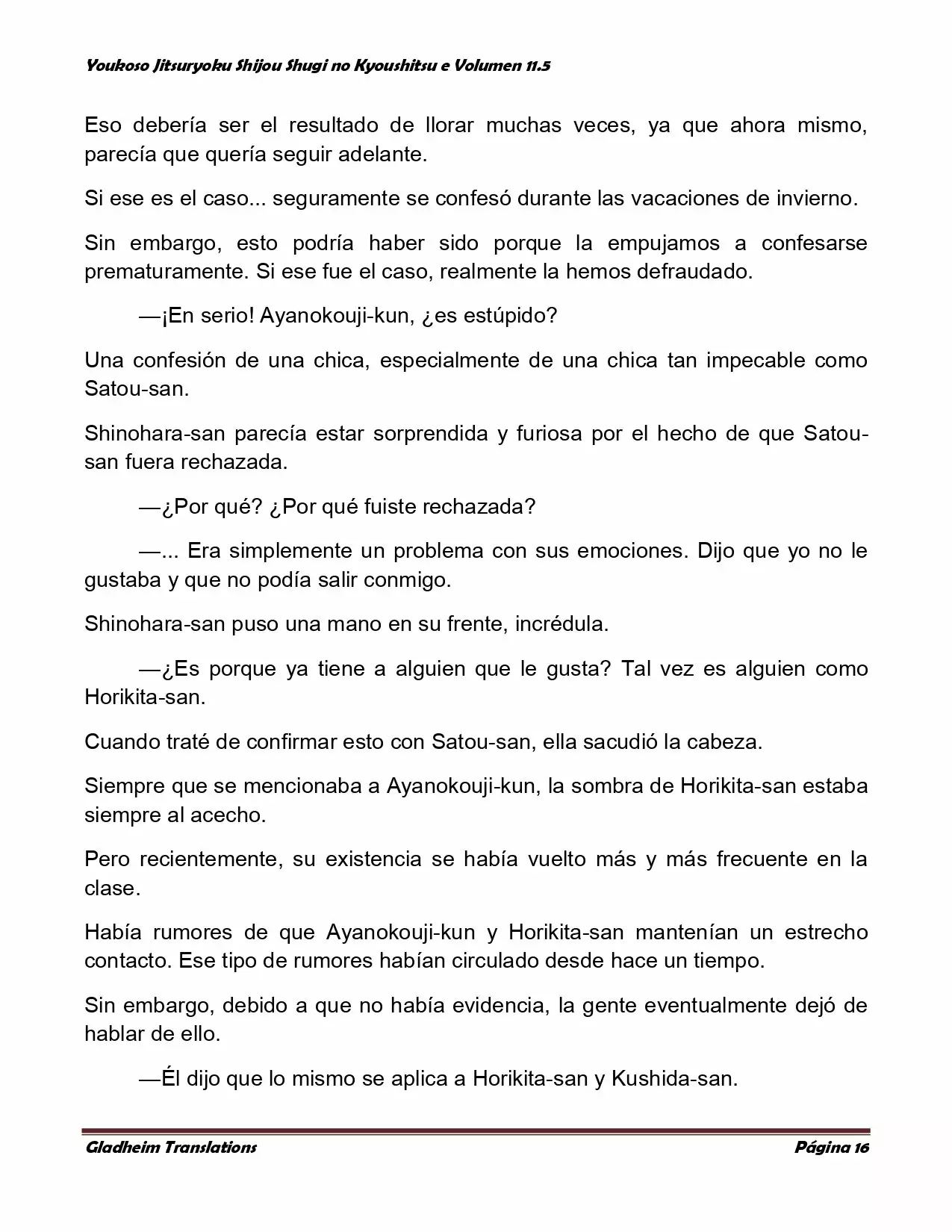 Página 16 del Manga