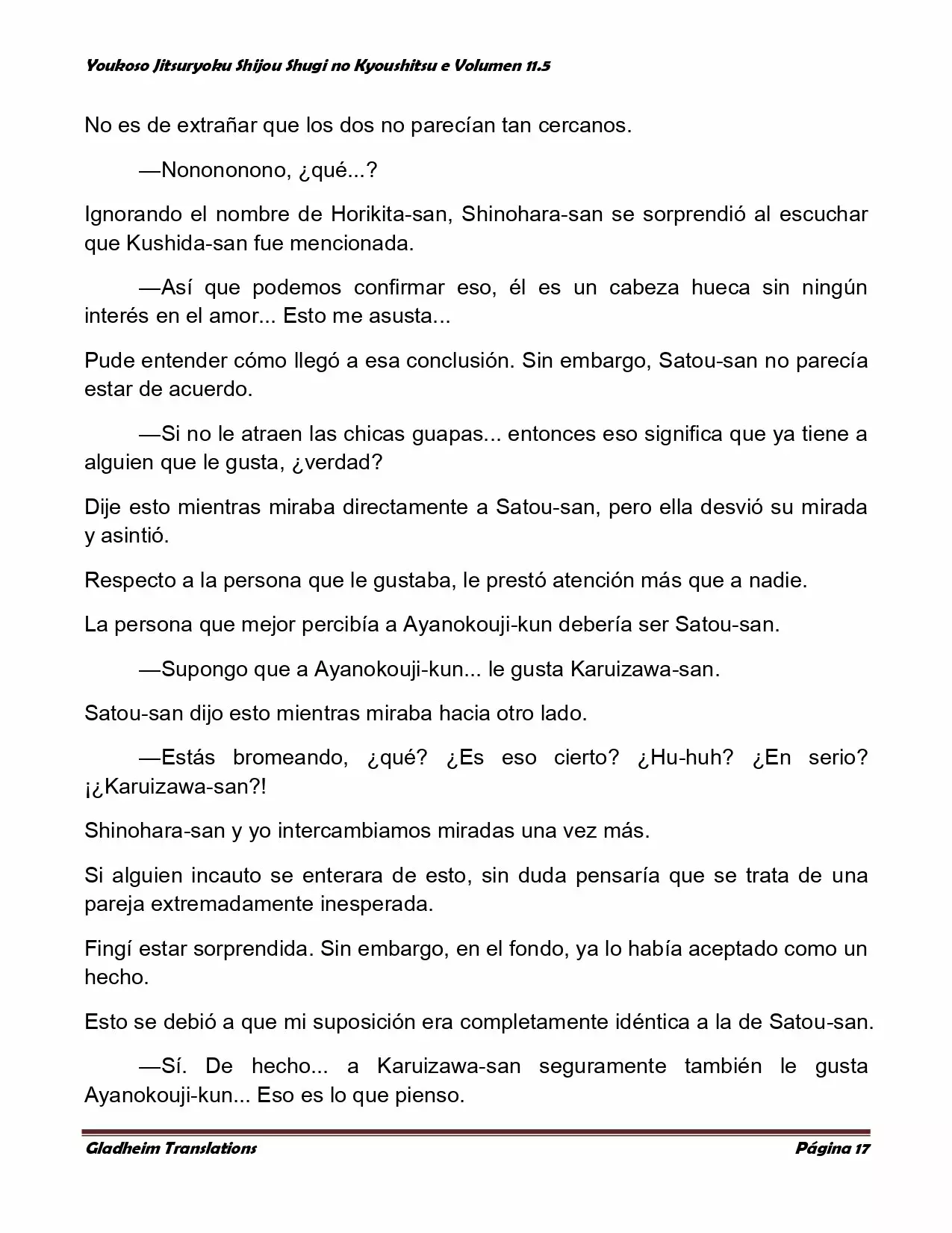 Página 17 del Manga