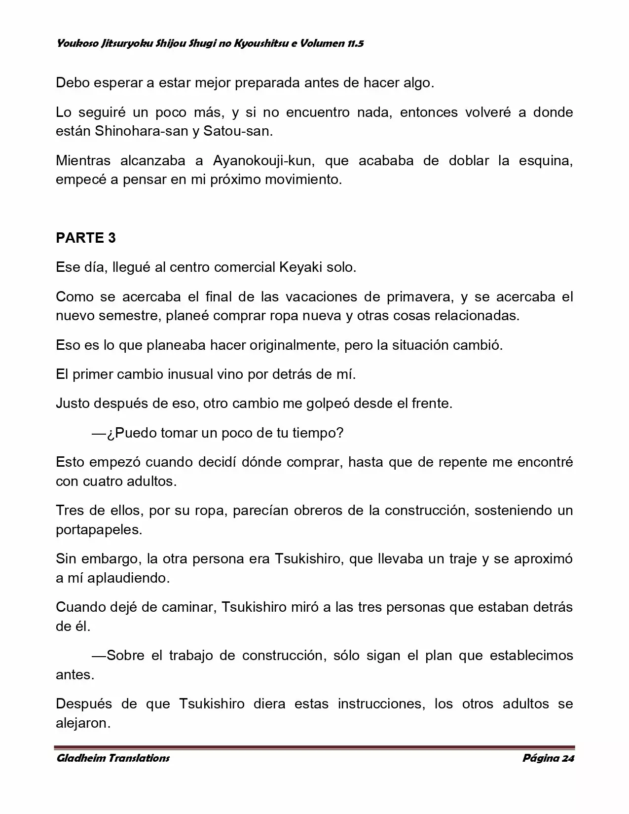 Página 24 del Manga