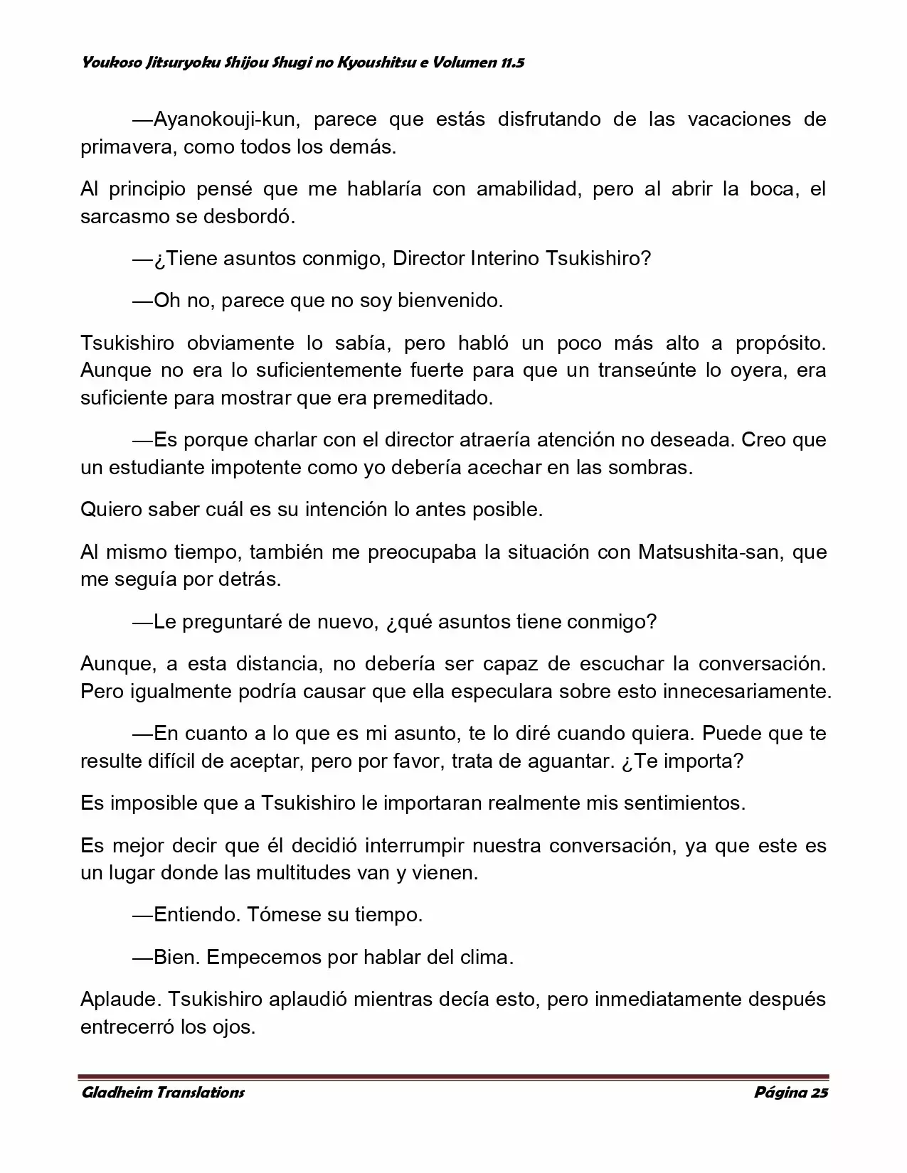 Página 25 del Manga