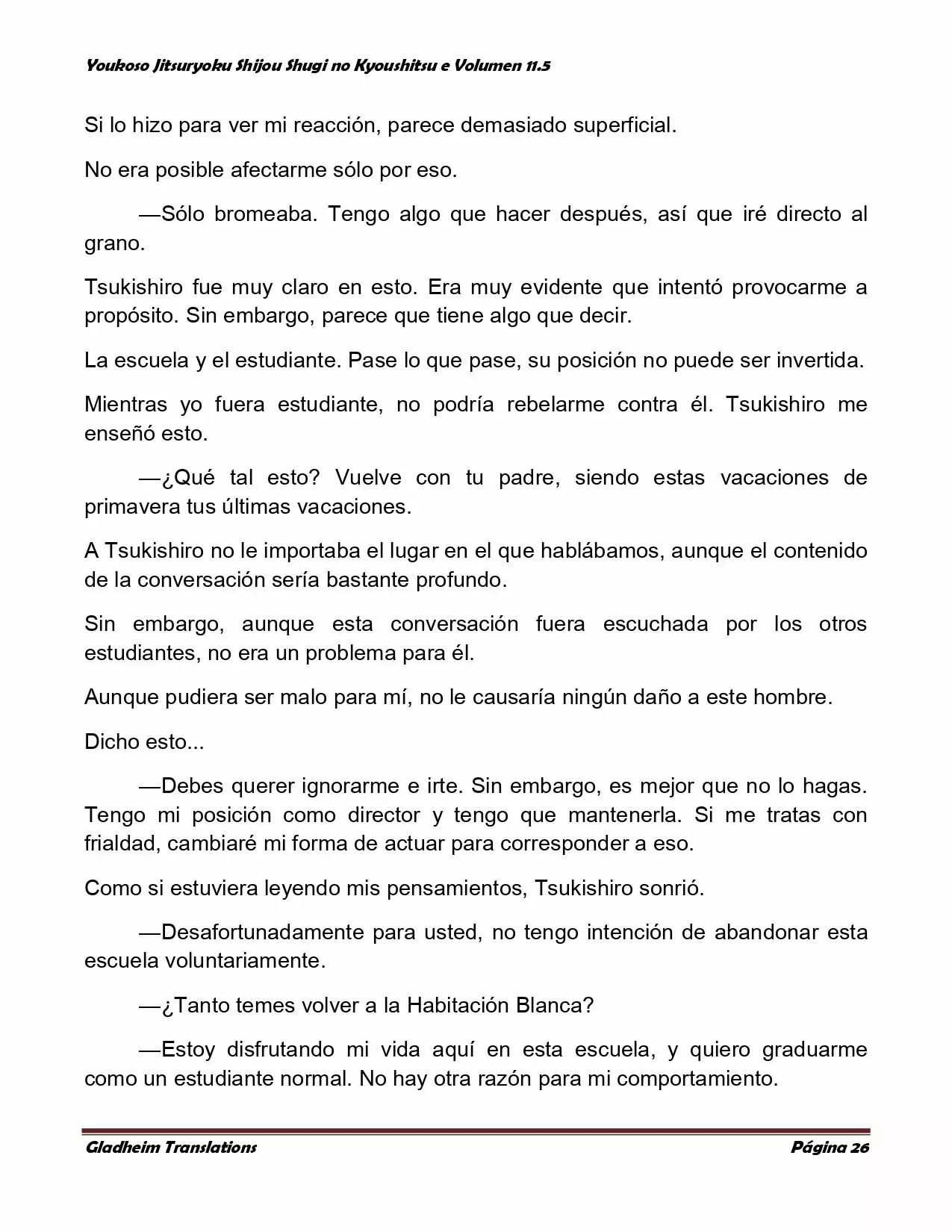 Página 26 del Manga