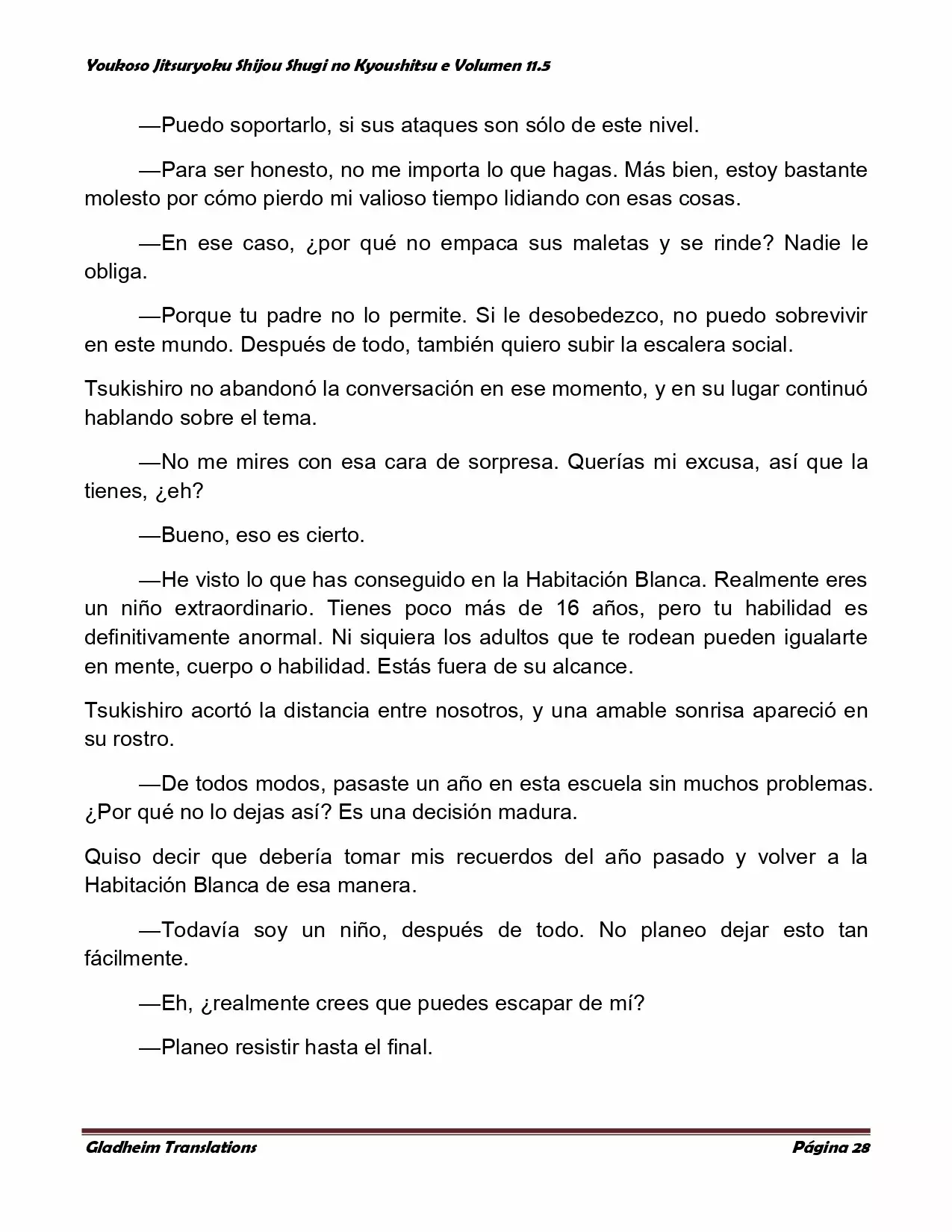 Página 28 del Manga