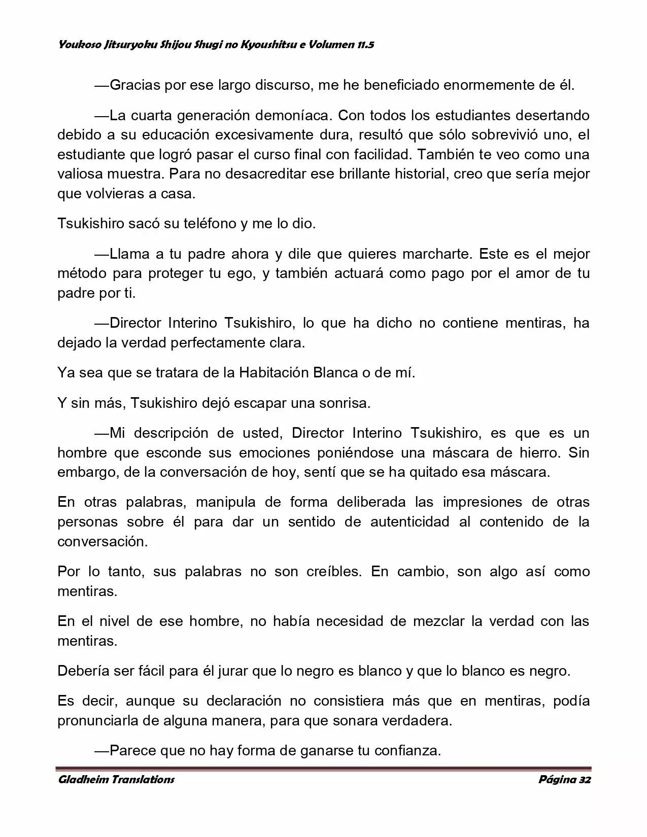 Página 32 del Manga