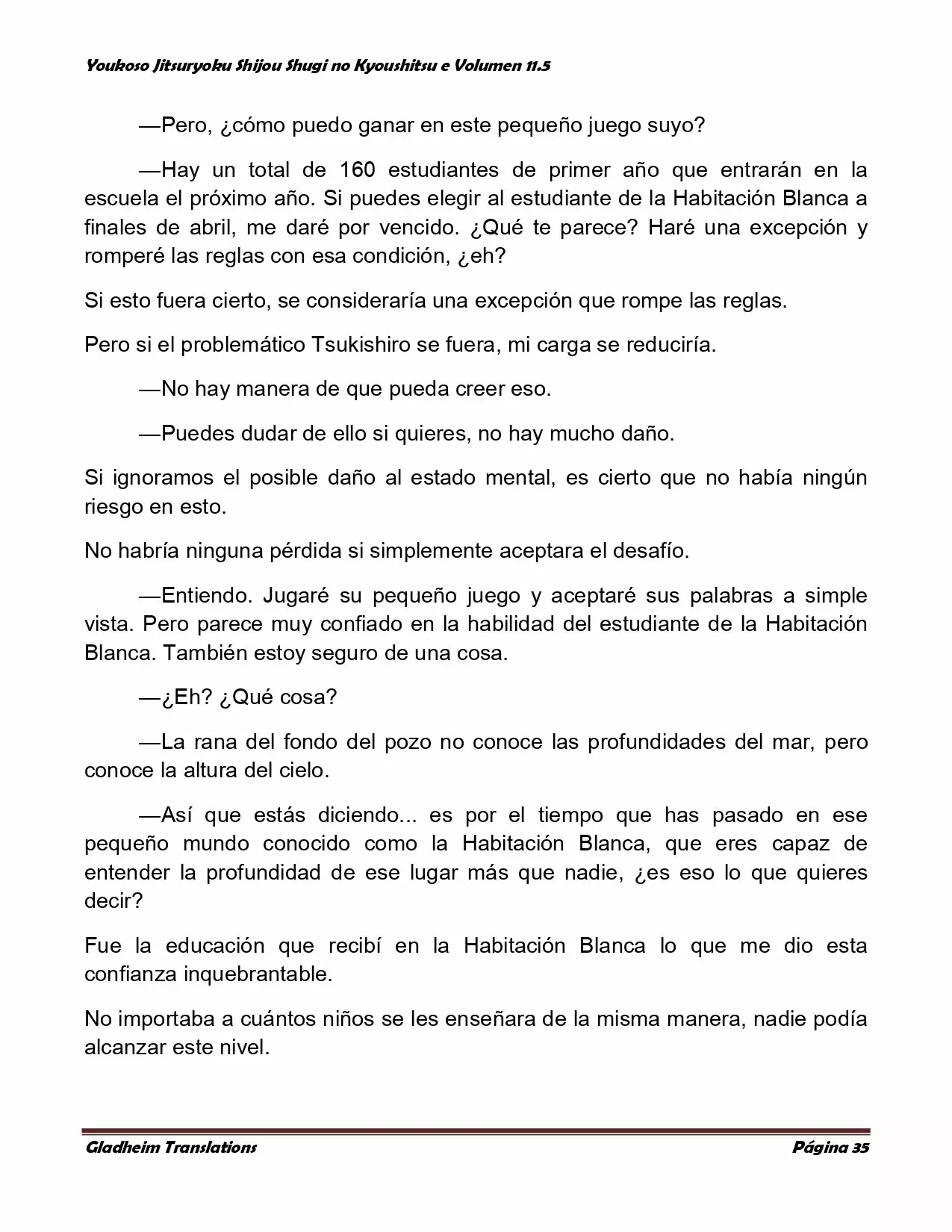 Página 35 del Manga