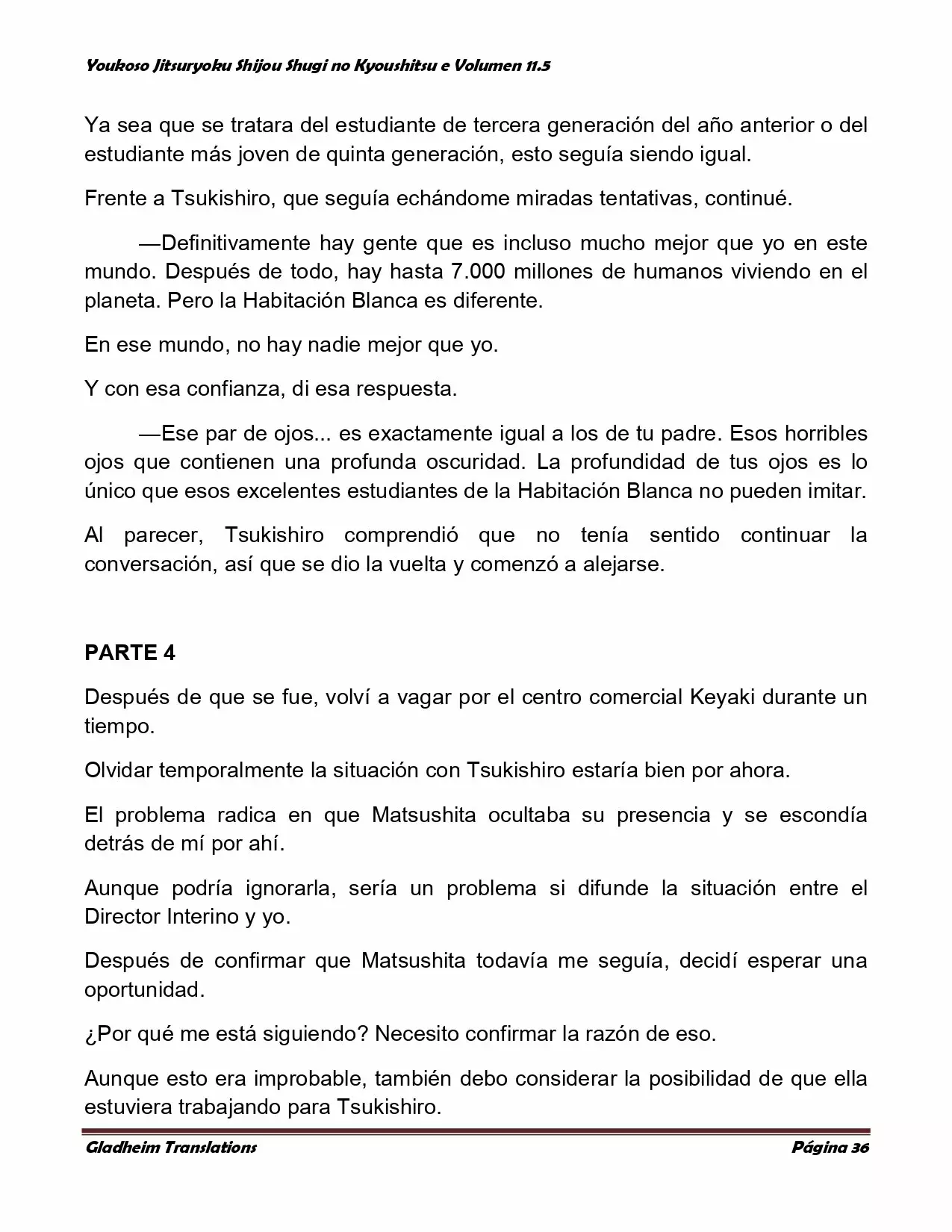 Página 36 del Manga