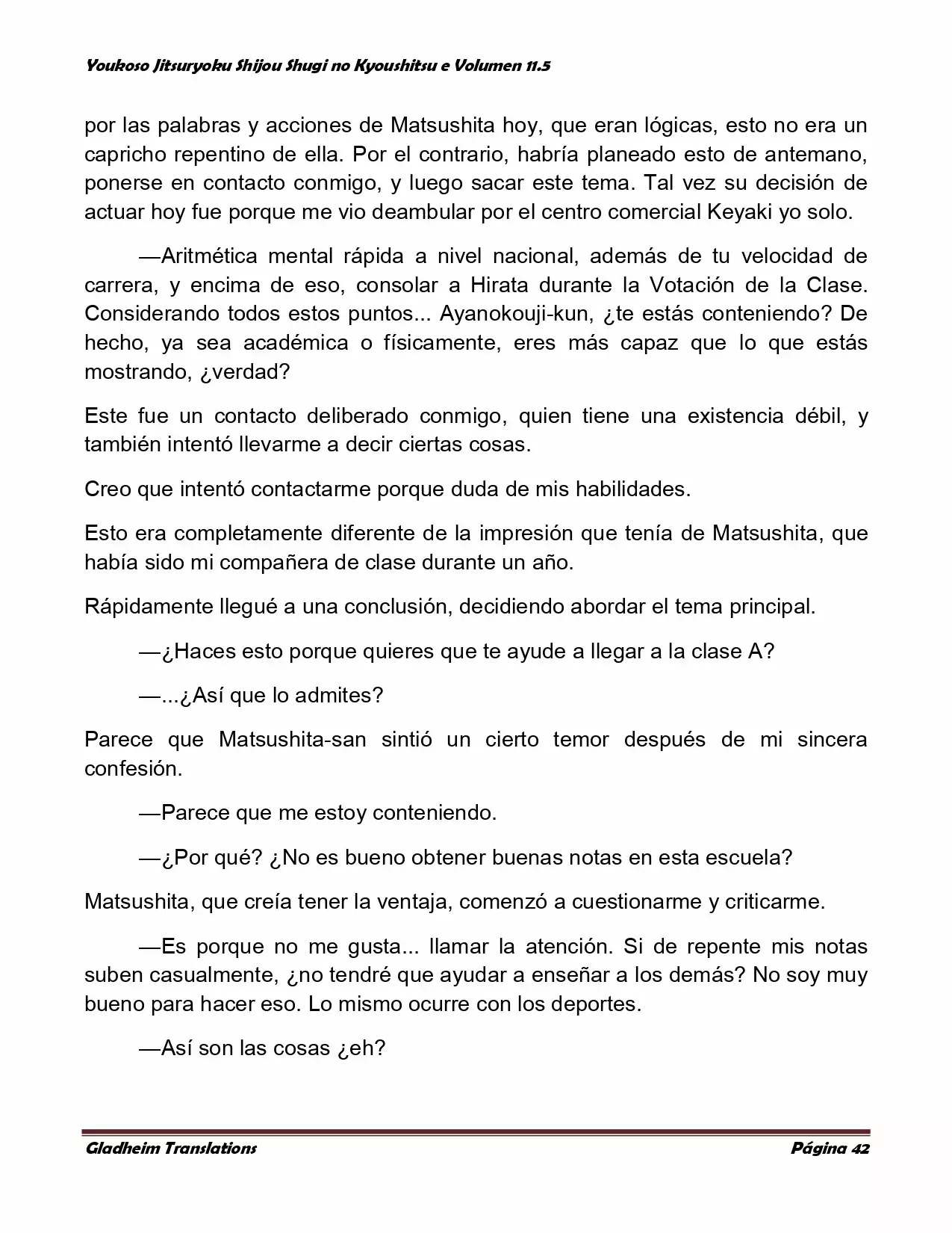 Página 42 del Manga