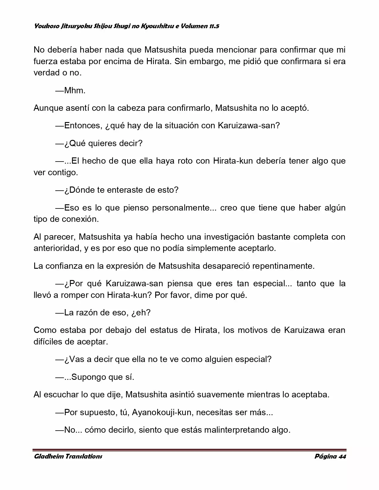 Página 44 del Manga