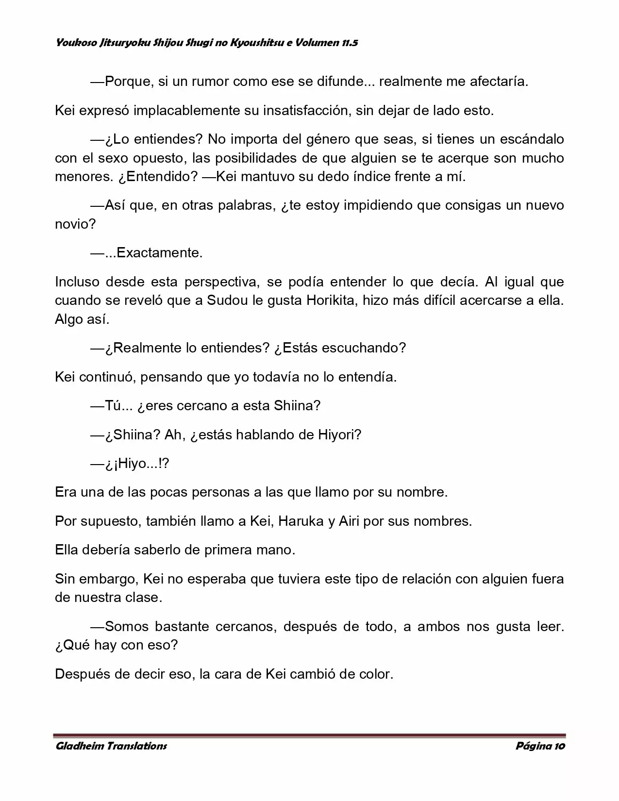 Página 10 del Manga