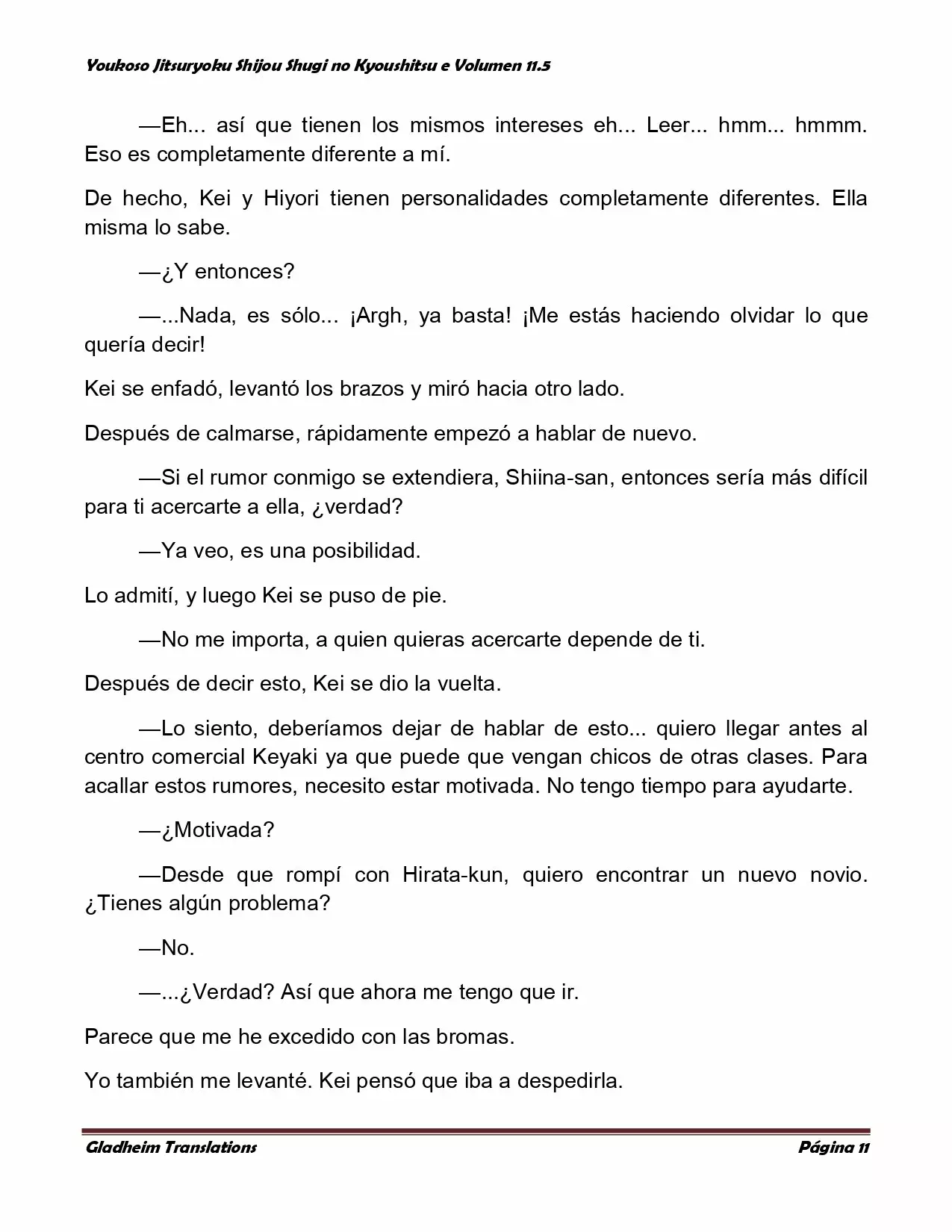 Página 11 del Manga