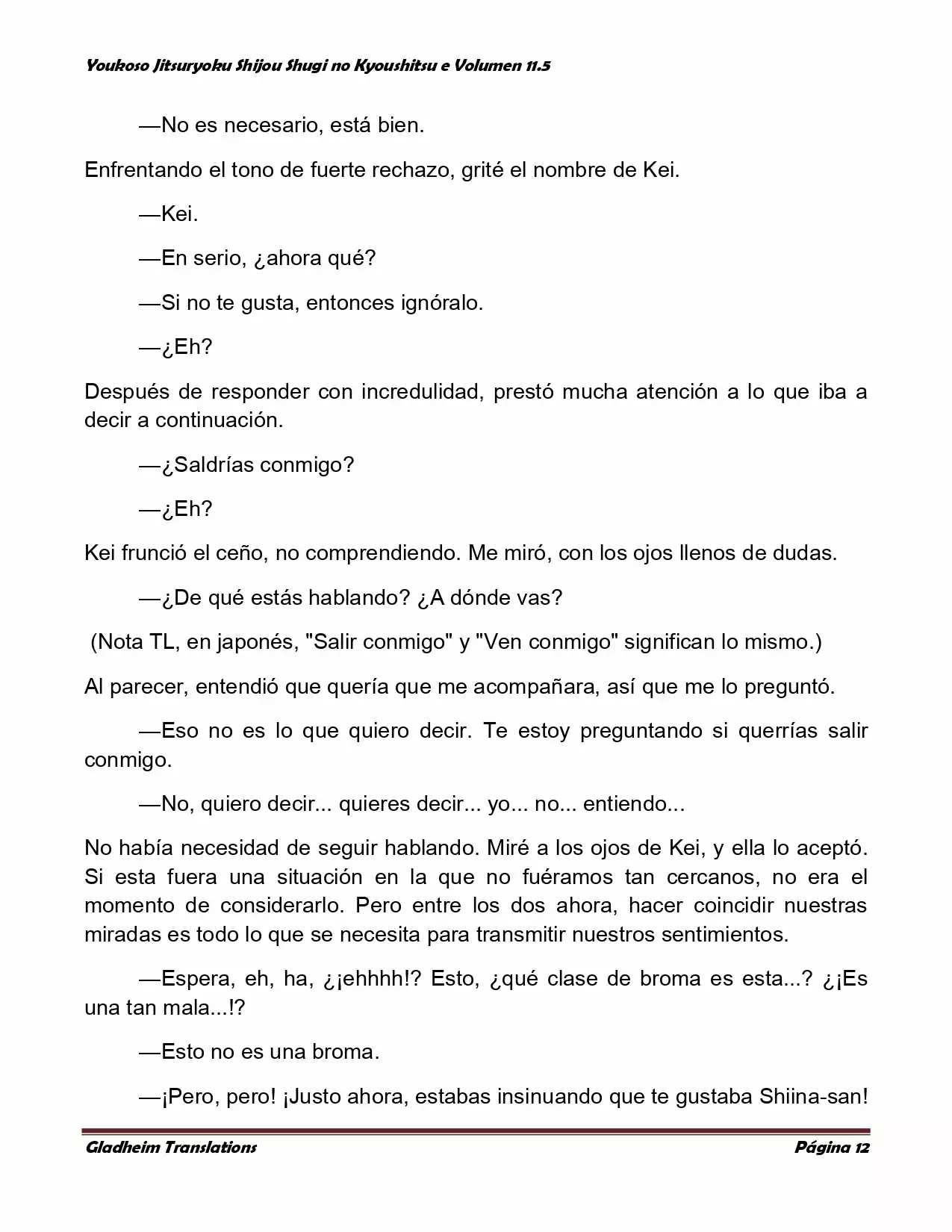 Página 12 del Manga