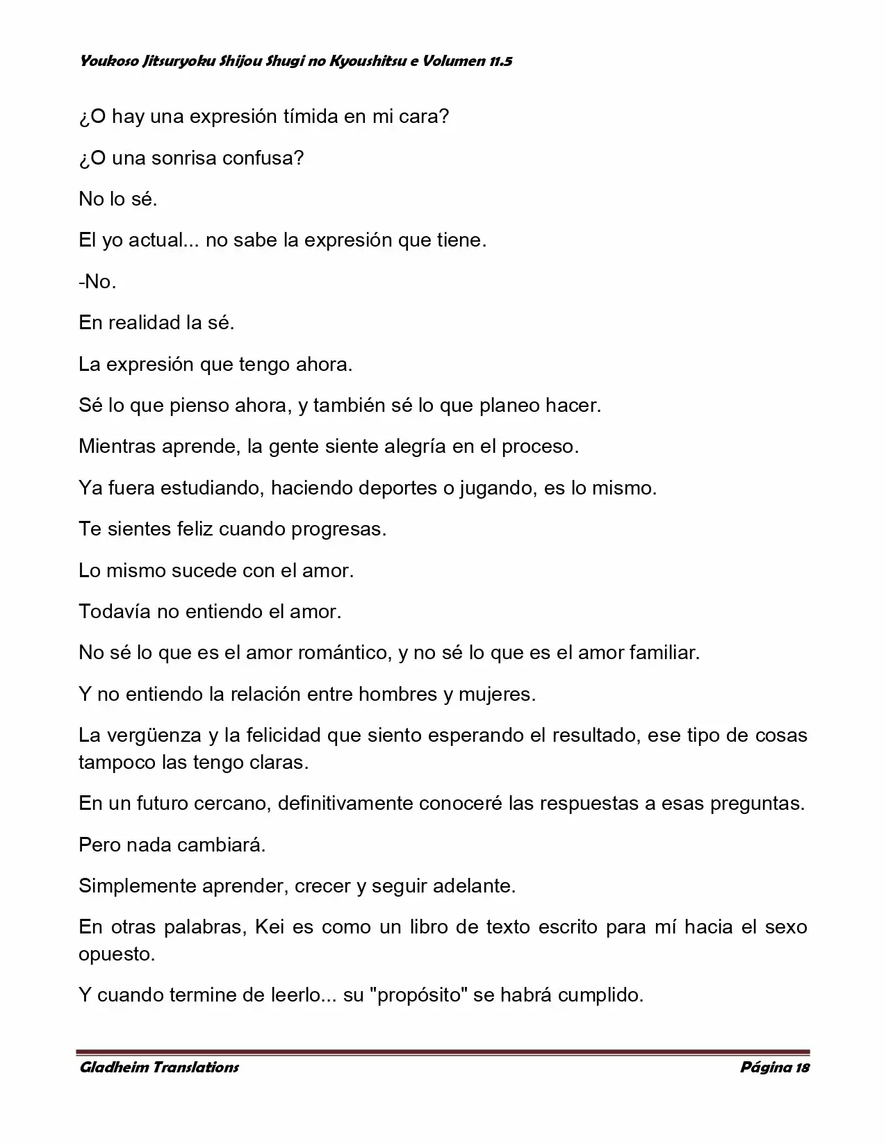 Página 18 del Manga