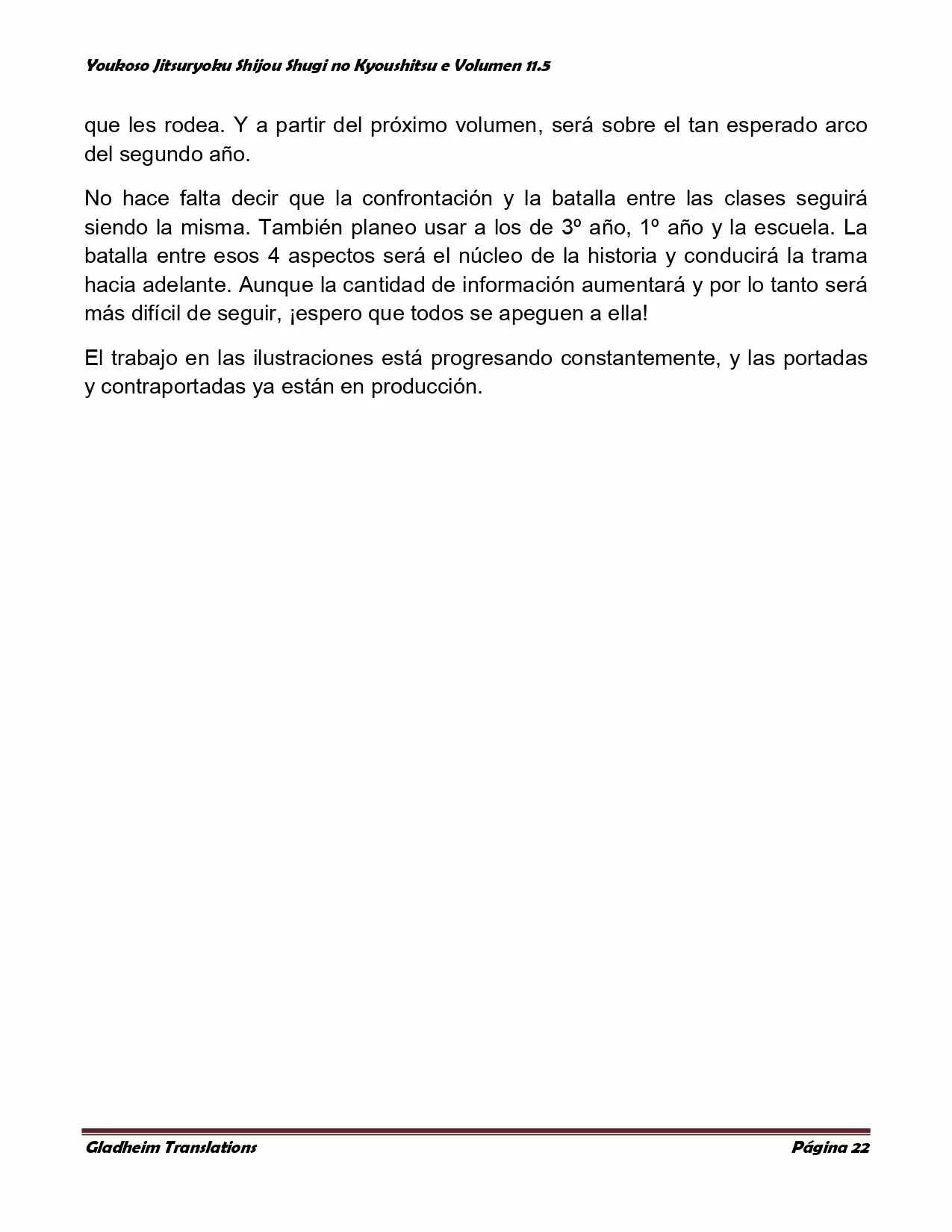 Página 22 del Manga