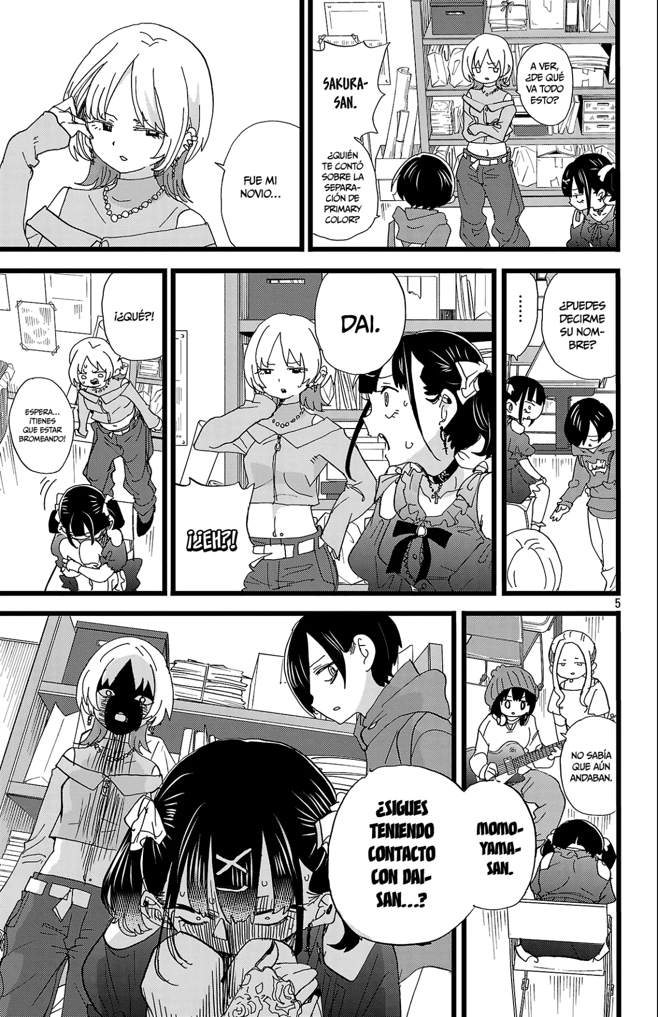 Página 5 del Manga