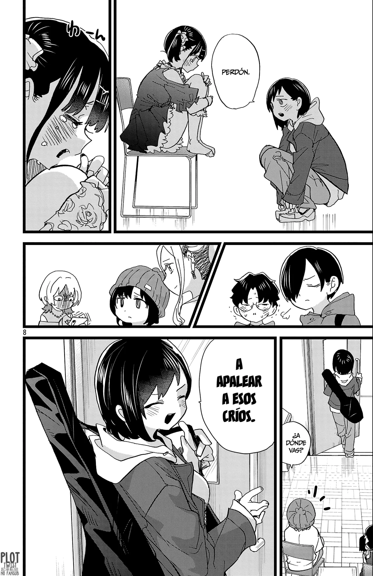 Página 8 del Manga