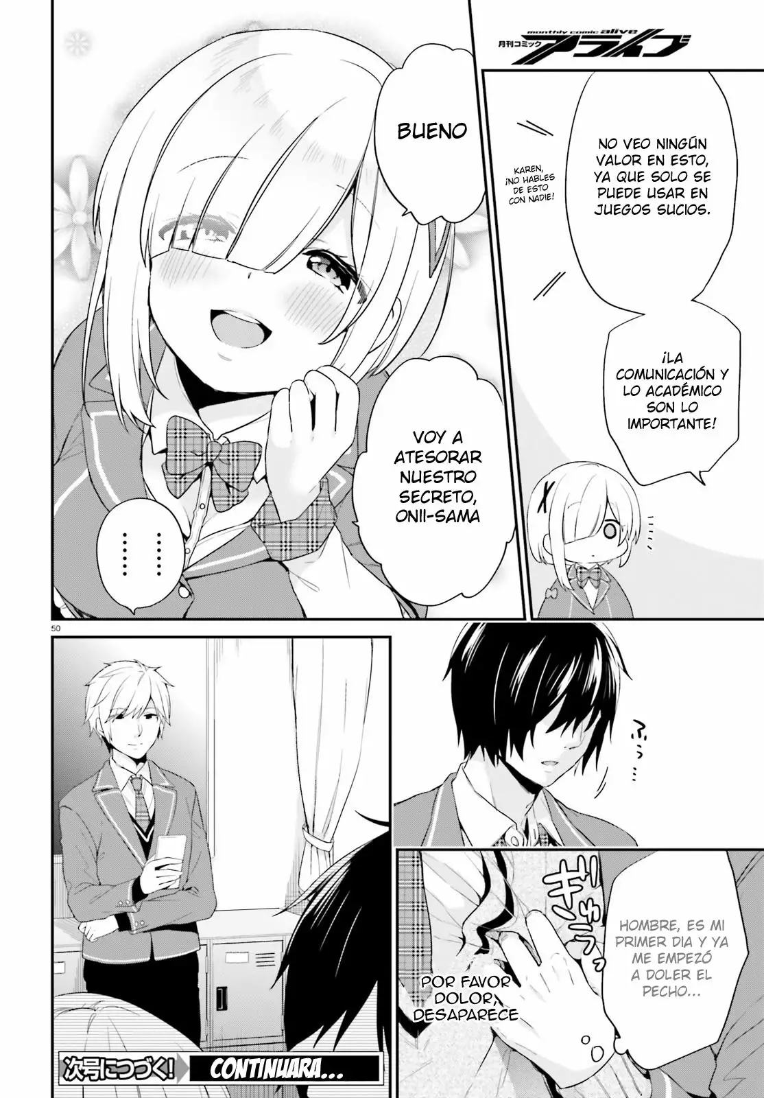 Página 50 del Manga