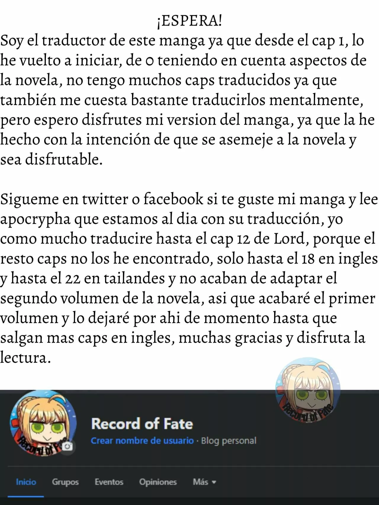 Página 26 del Manga