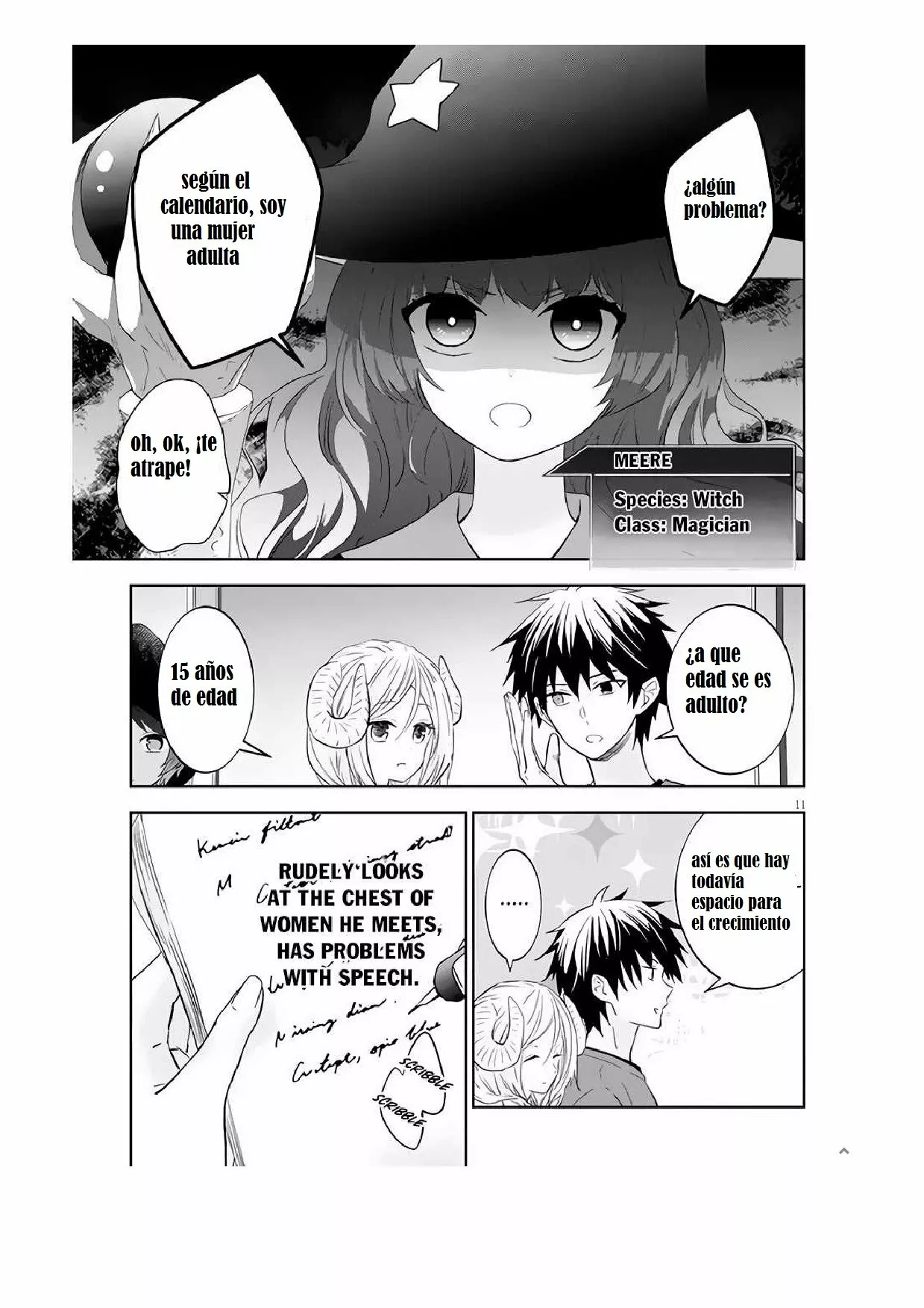 Página 11 del Manga
