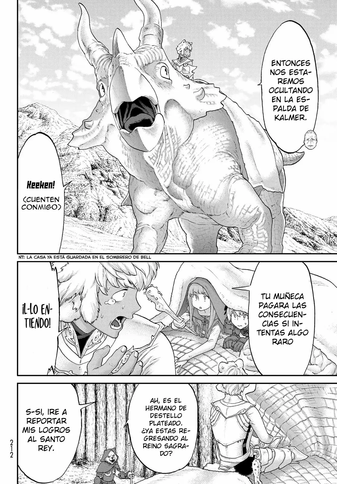 Página 31 del Manga