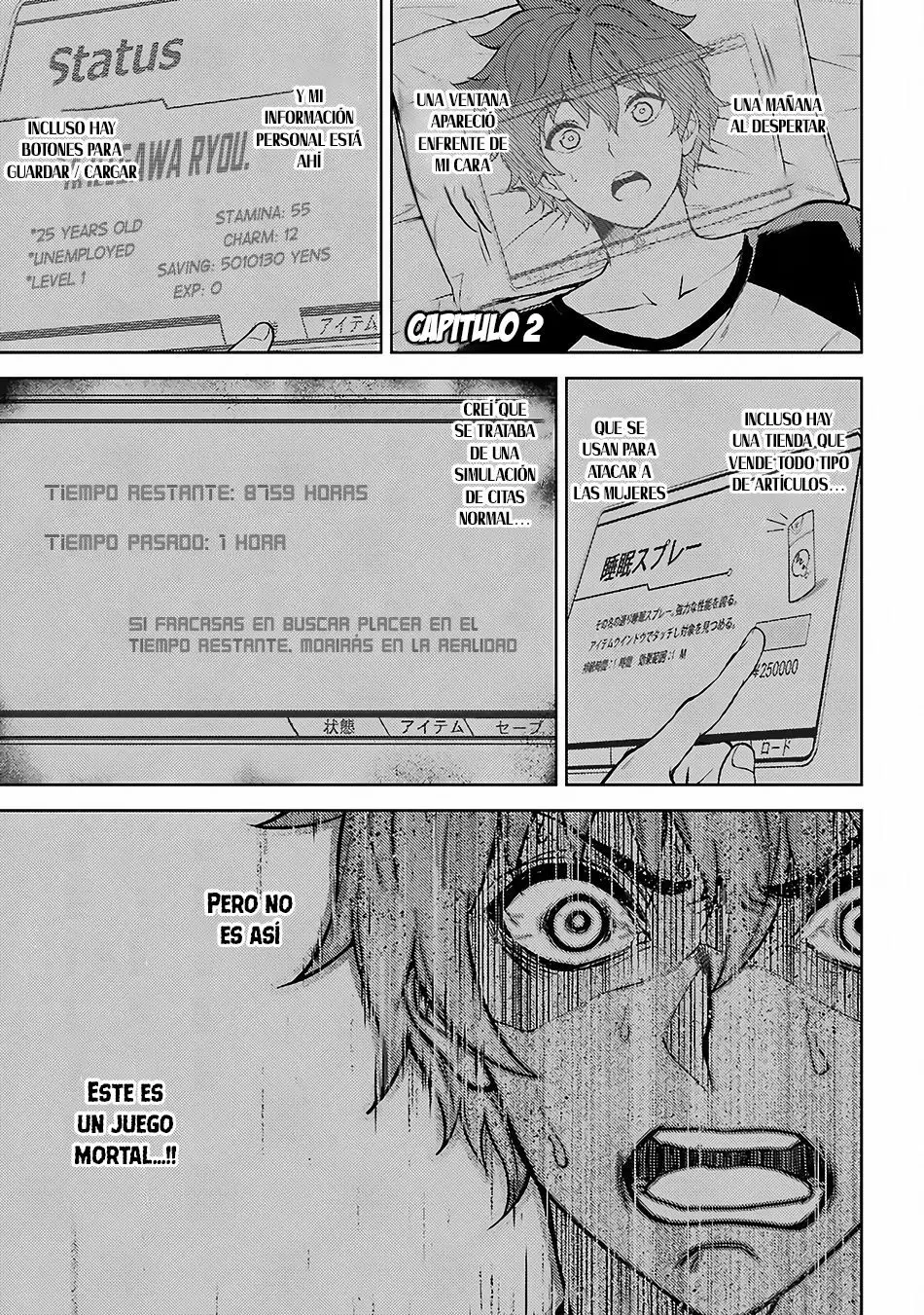 Página 2 del Manga