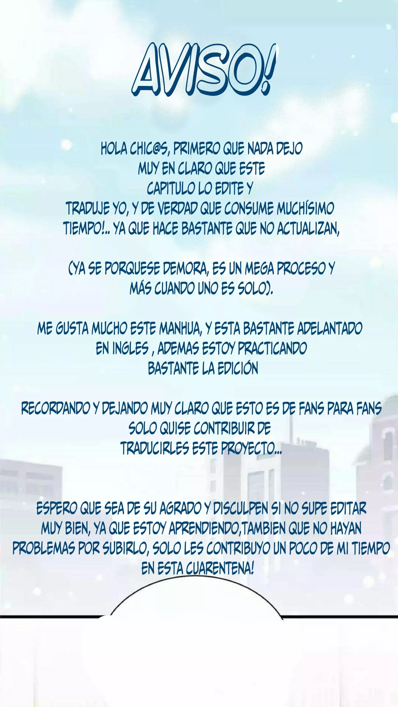 Página 1 del Manga