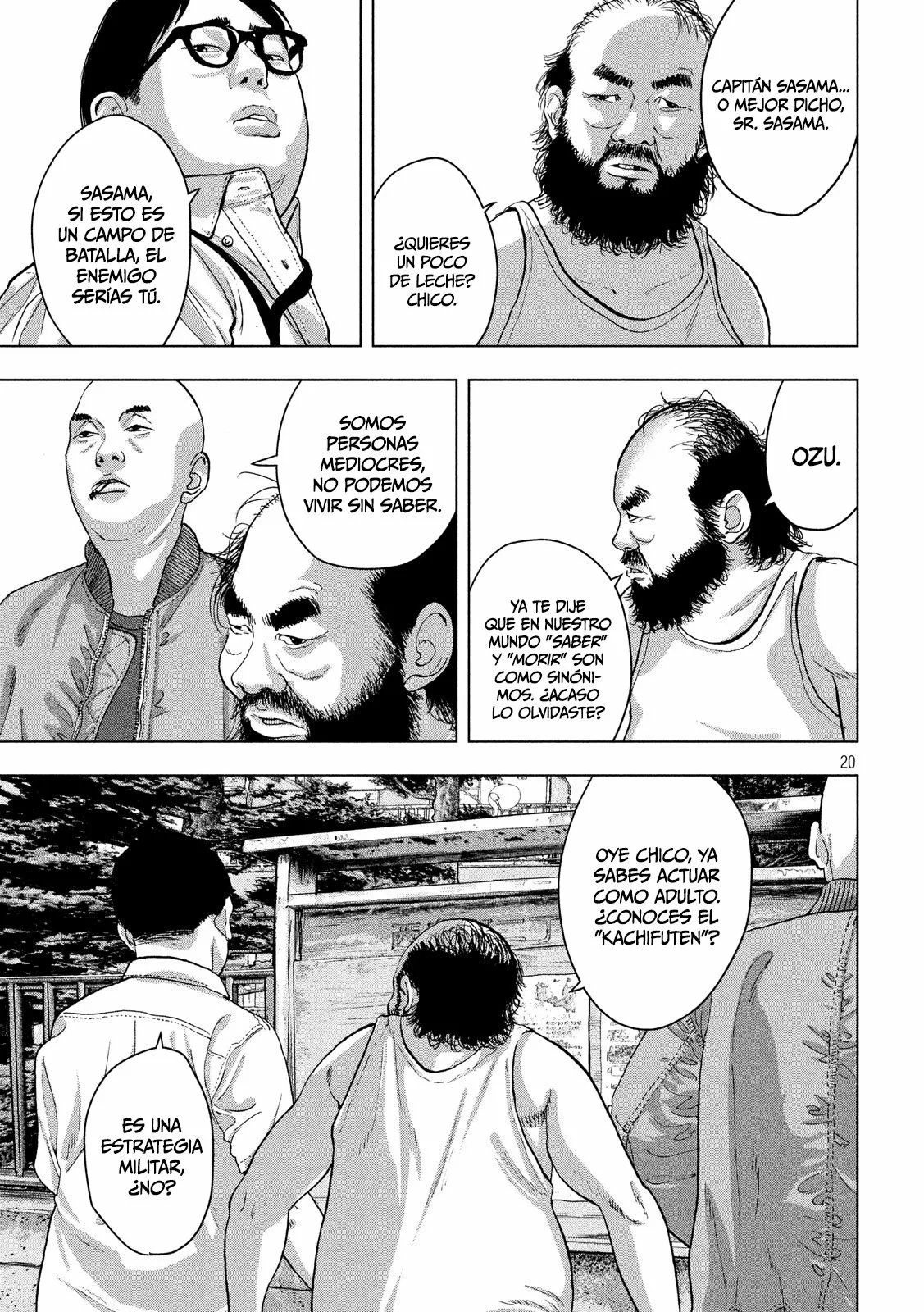 Página 20 del Manga