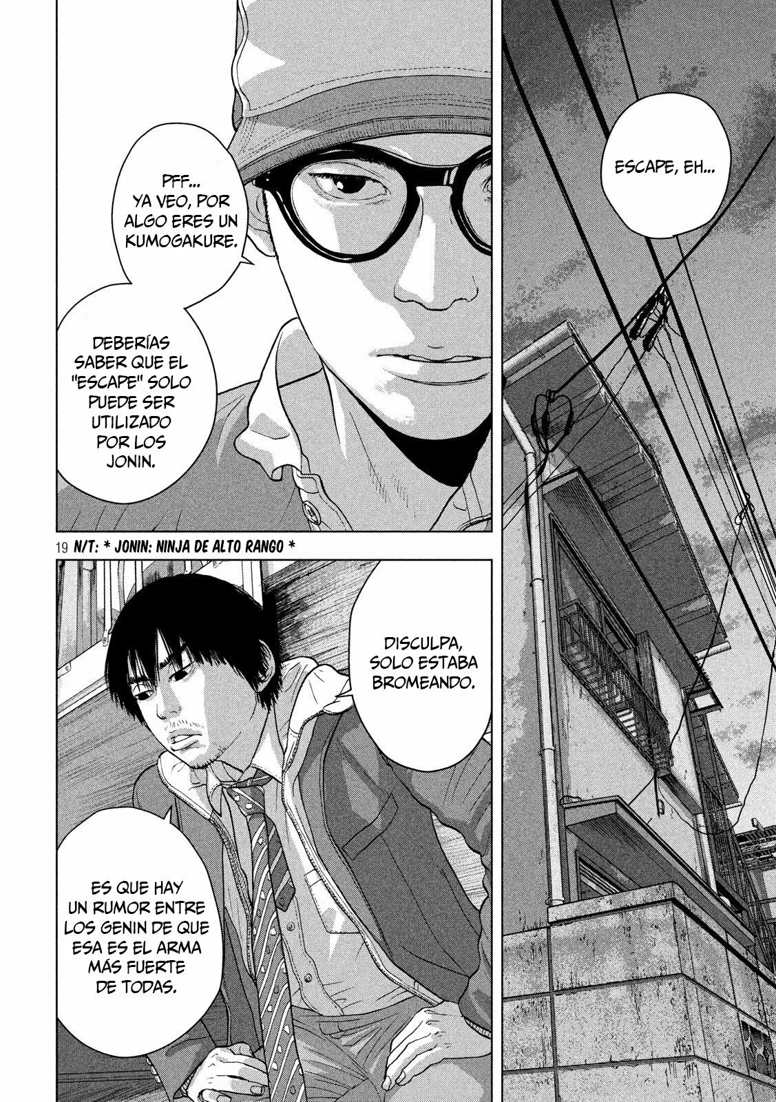 Página 21 del Manga