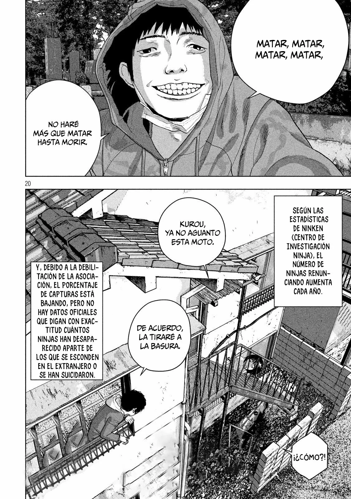 Página 20 del Manga