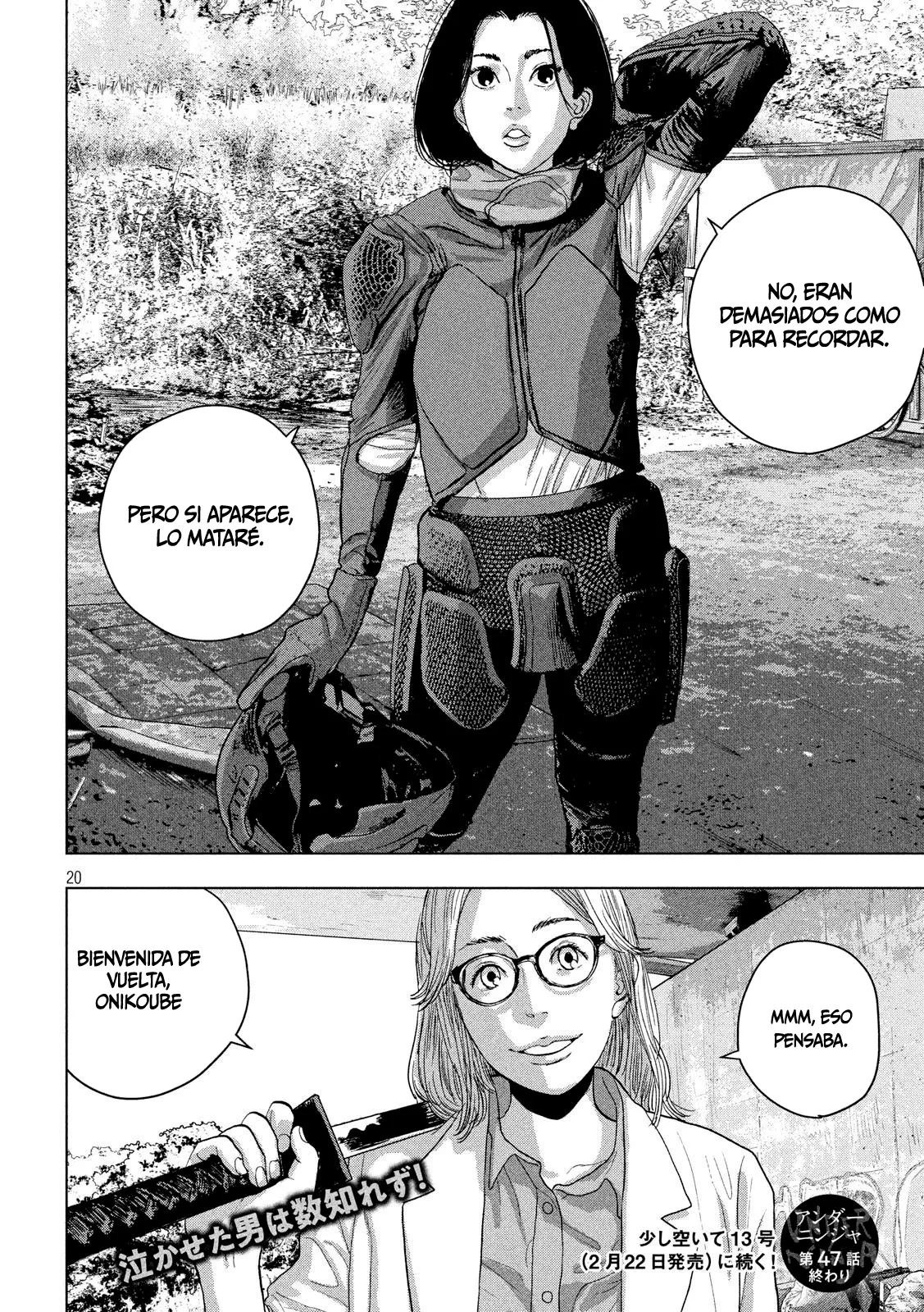 Página 20 del Manga