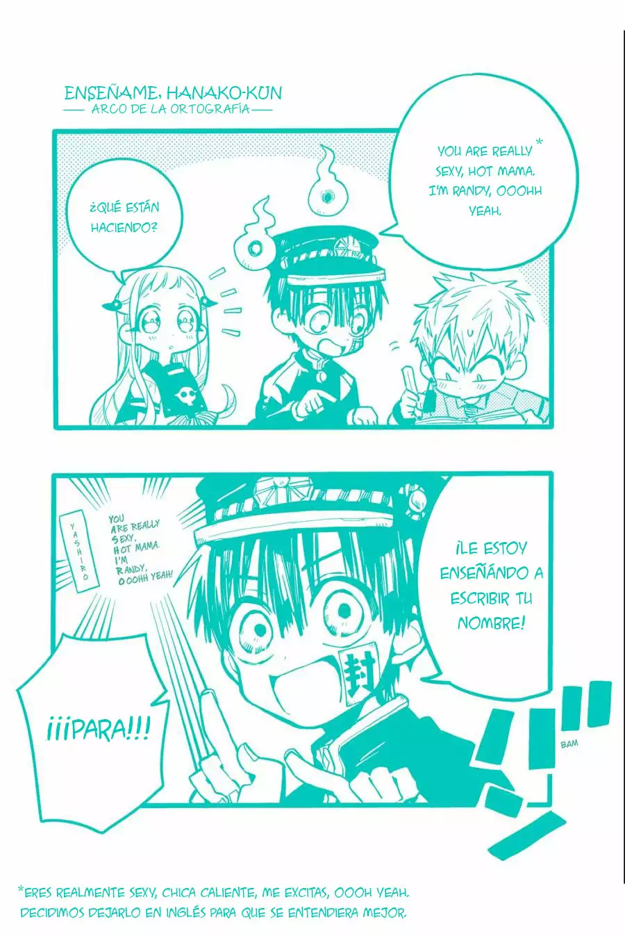 Página 31 del Manga