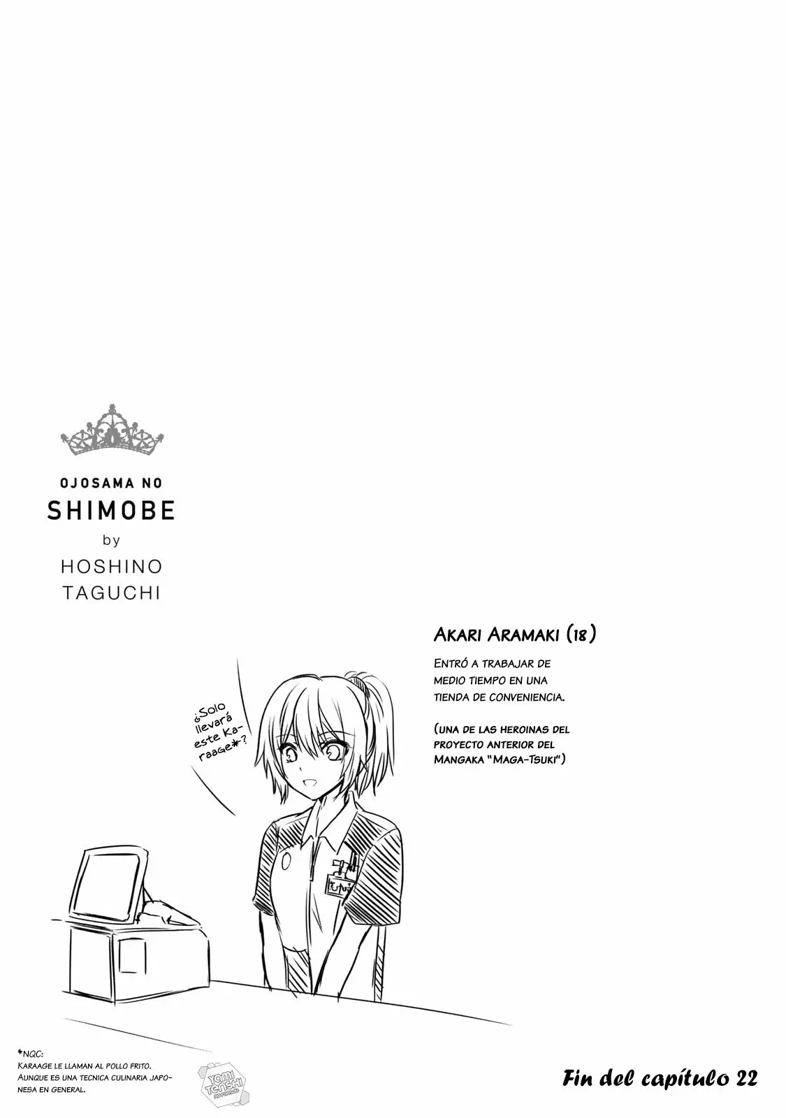 Página 22 del Manga