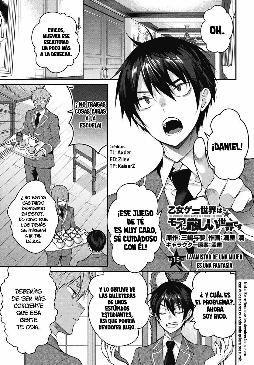 Página 1 del Manga