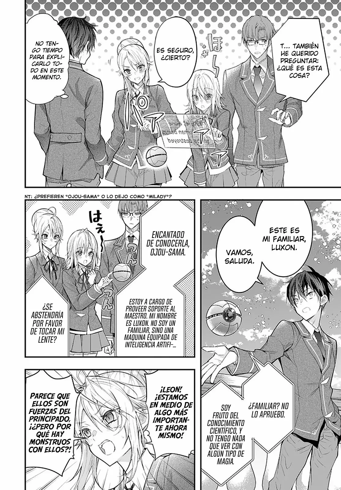 Página 15 del Manga