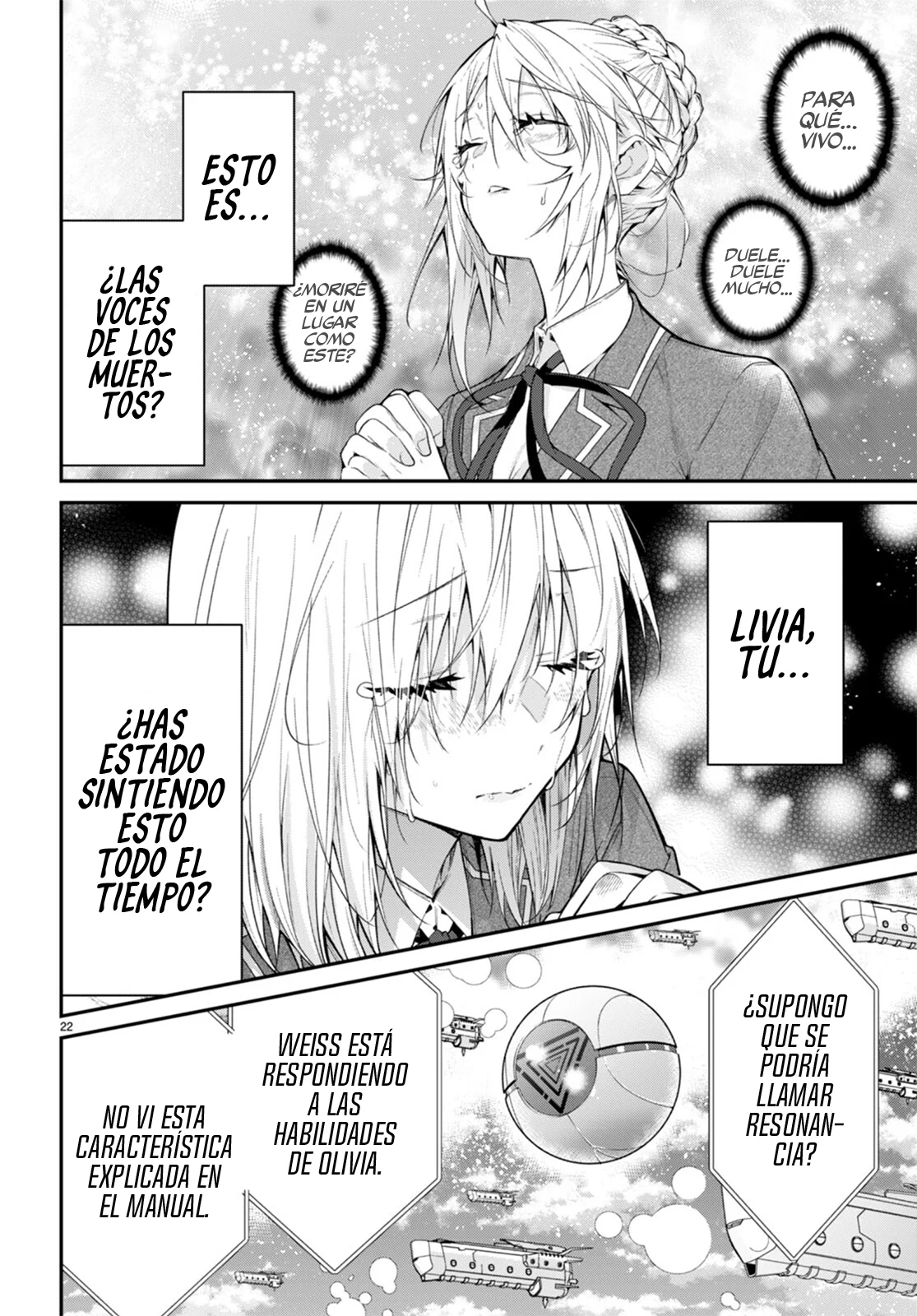 Página 22 del Manga