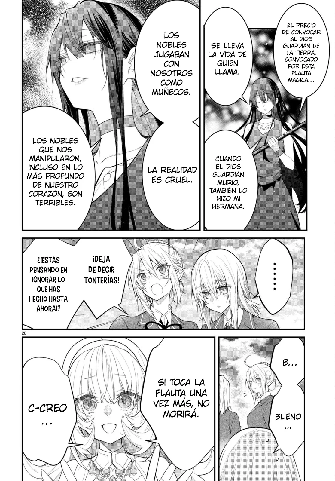 Página 20 del Manga