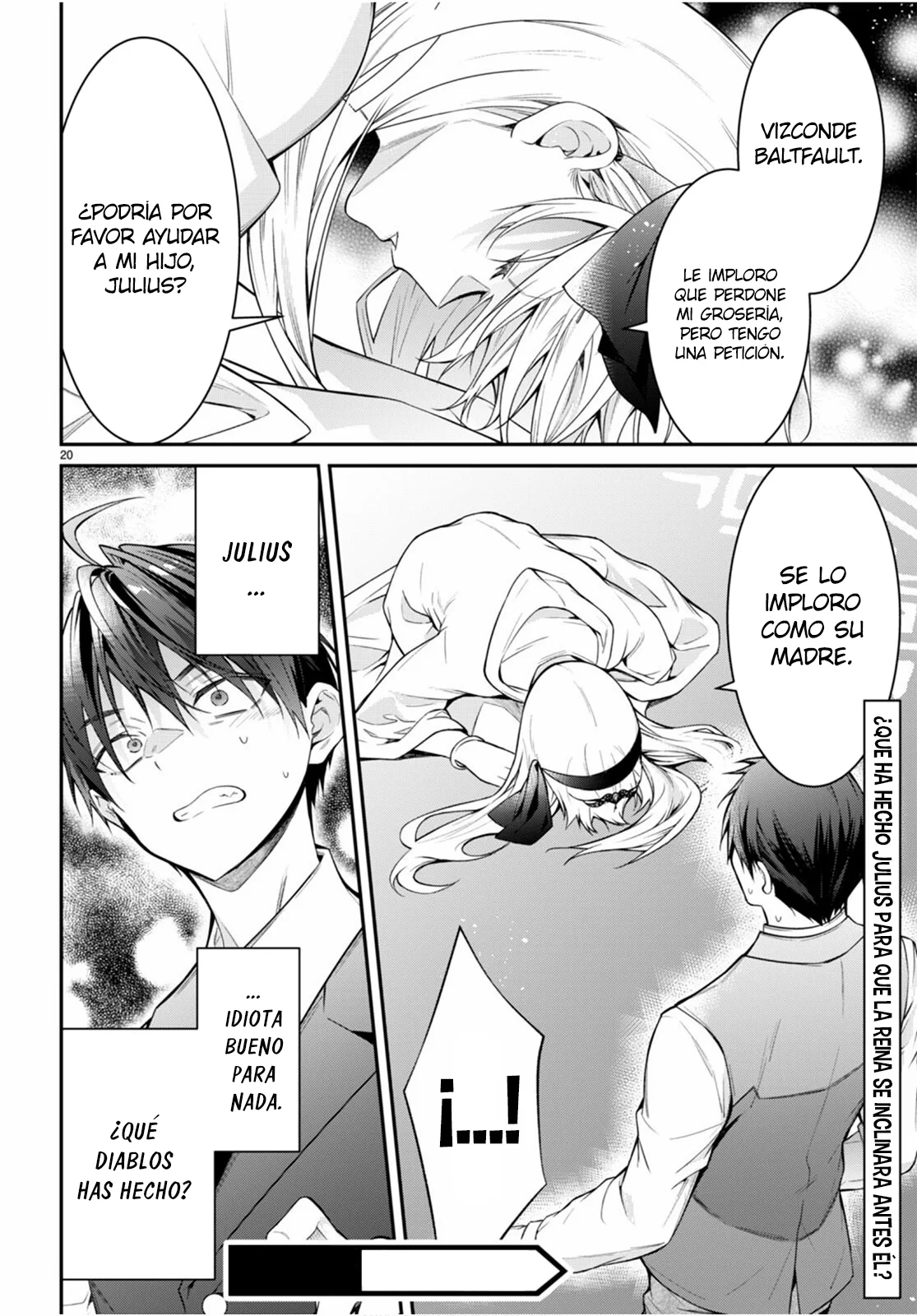 Página 20 del Manga