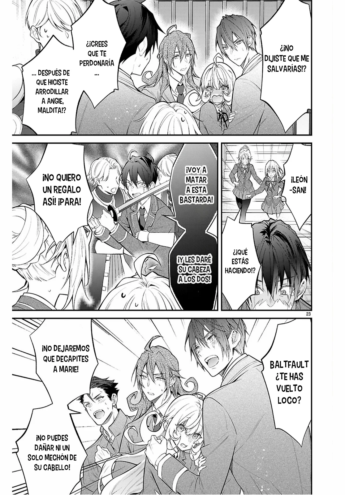 Página 23 del Manga