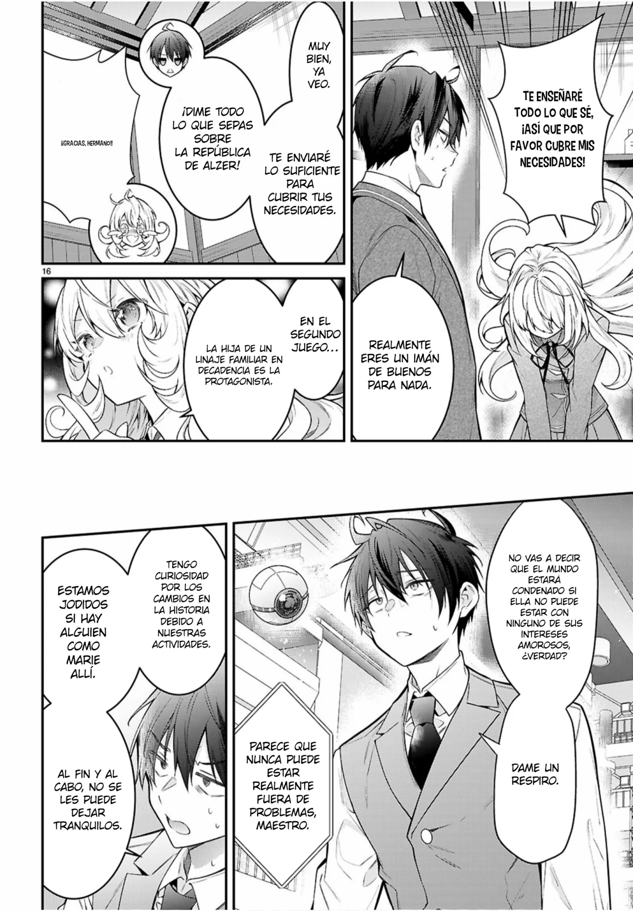 Página 16 del Manga