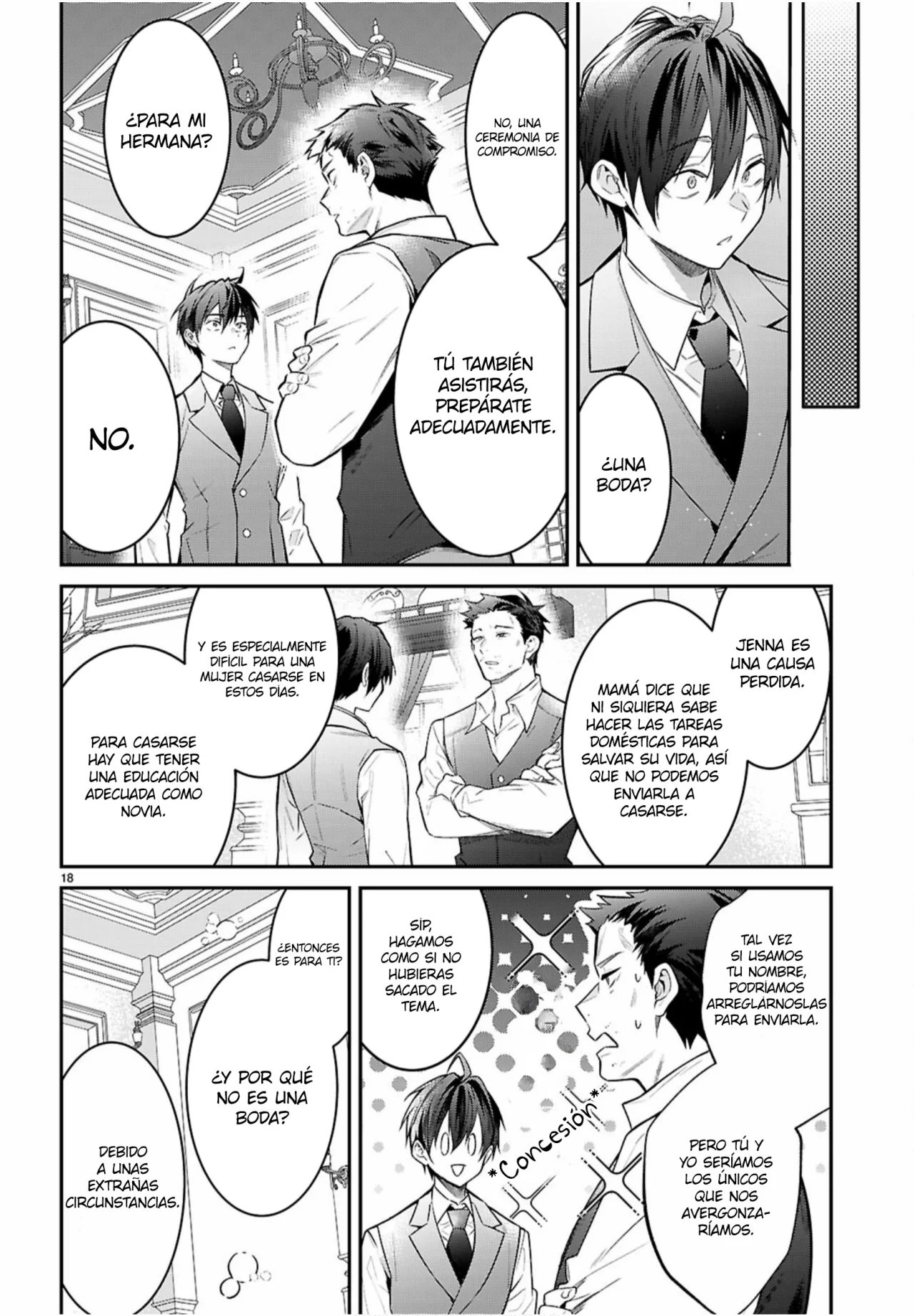 Página 18 del Manga