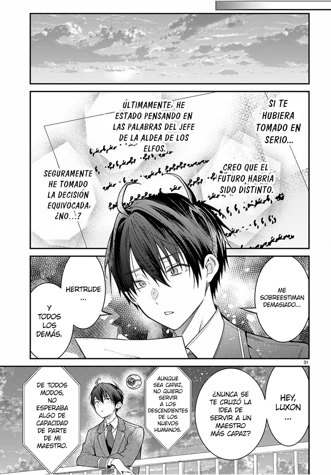 Página 31 del Manga