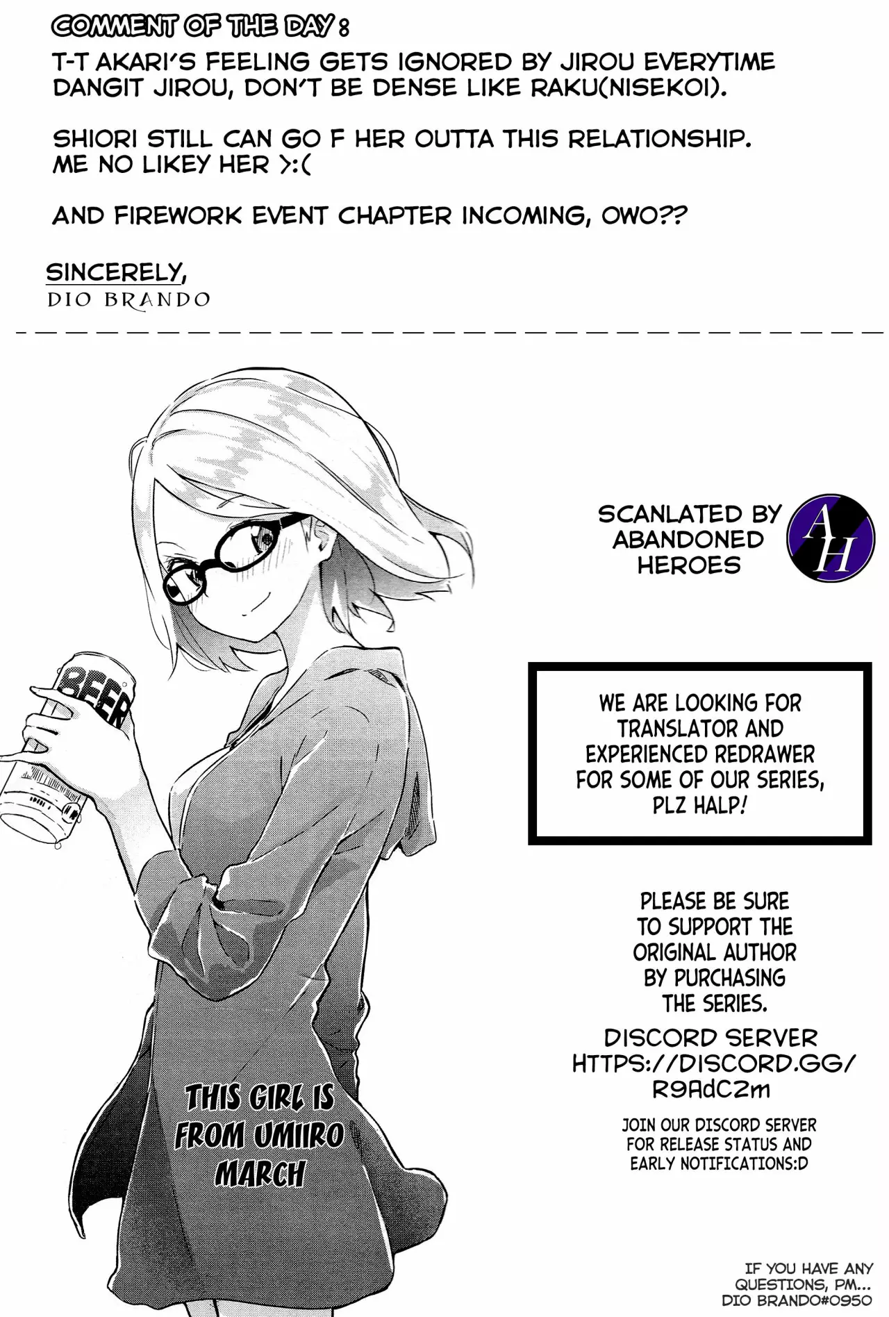 Página 31 del Manga