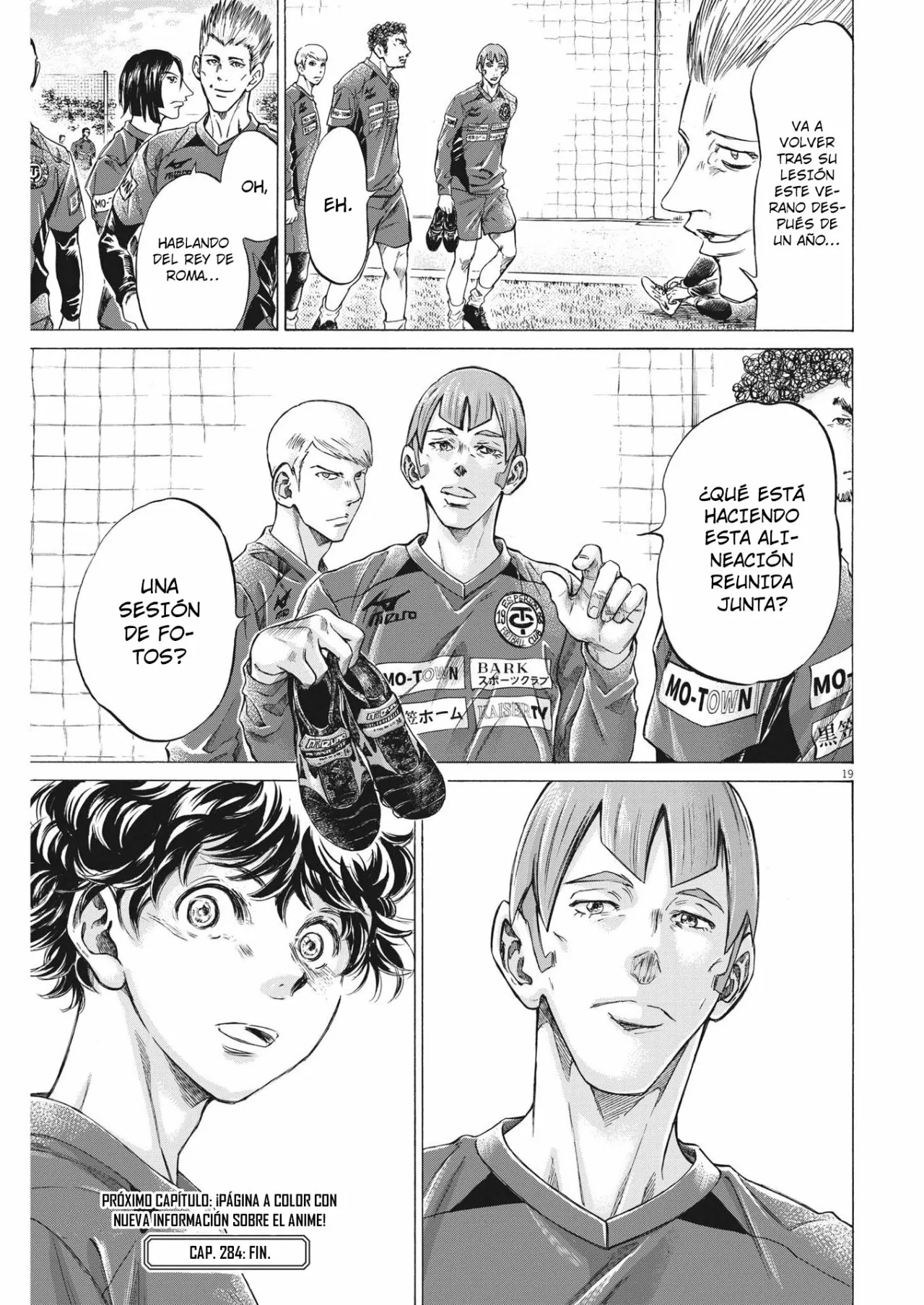 Página 19 del Manga