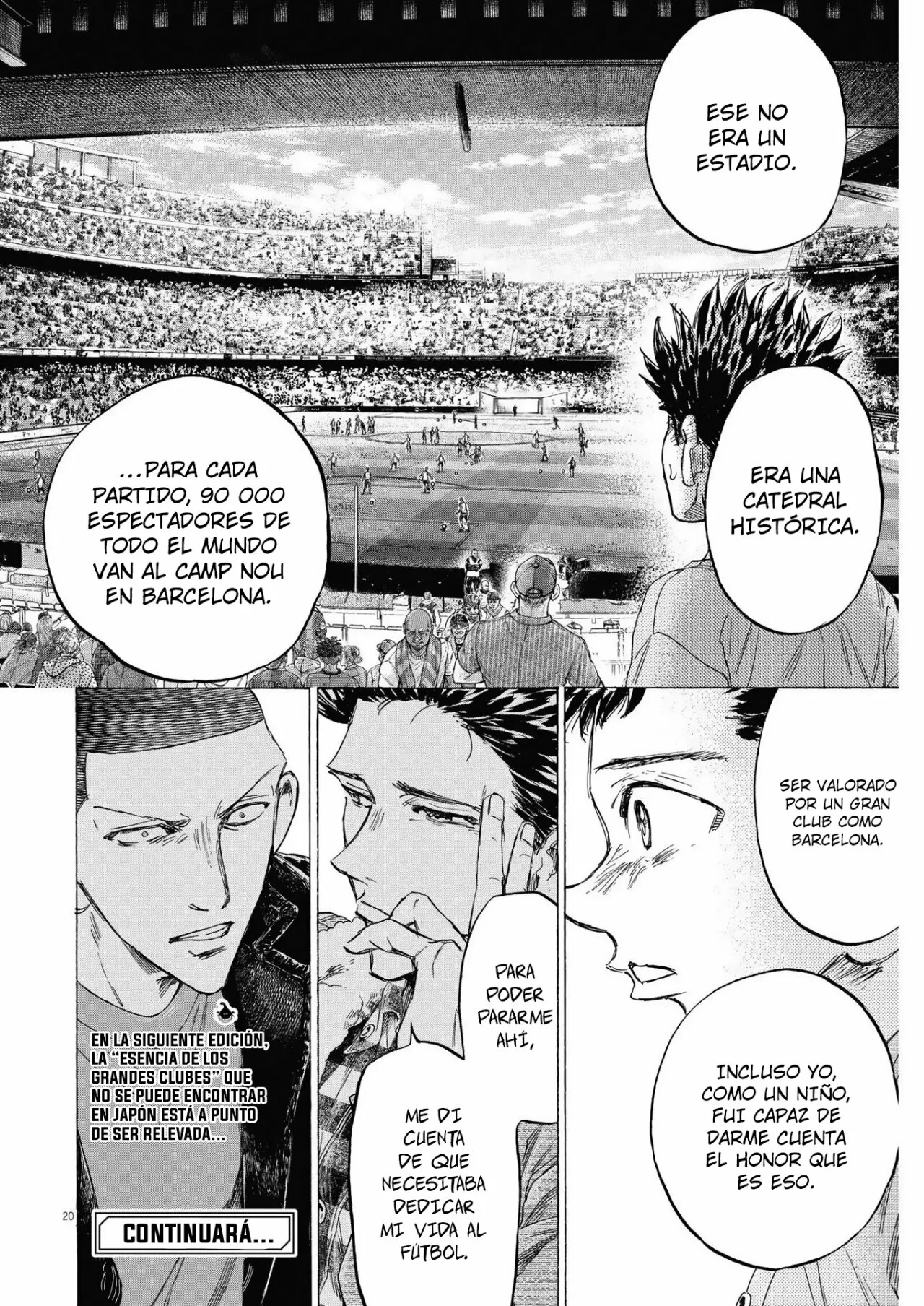 Página 20 del Manga