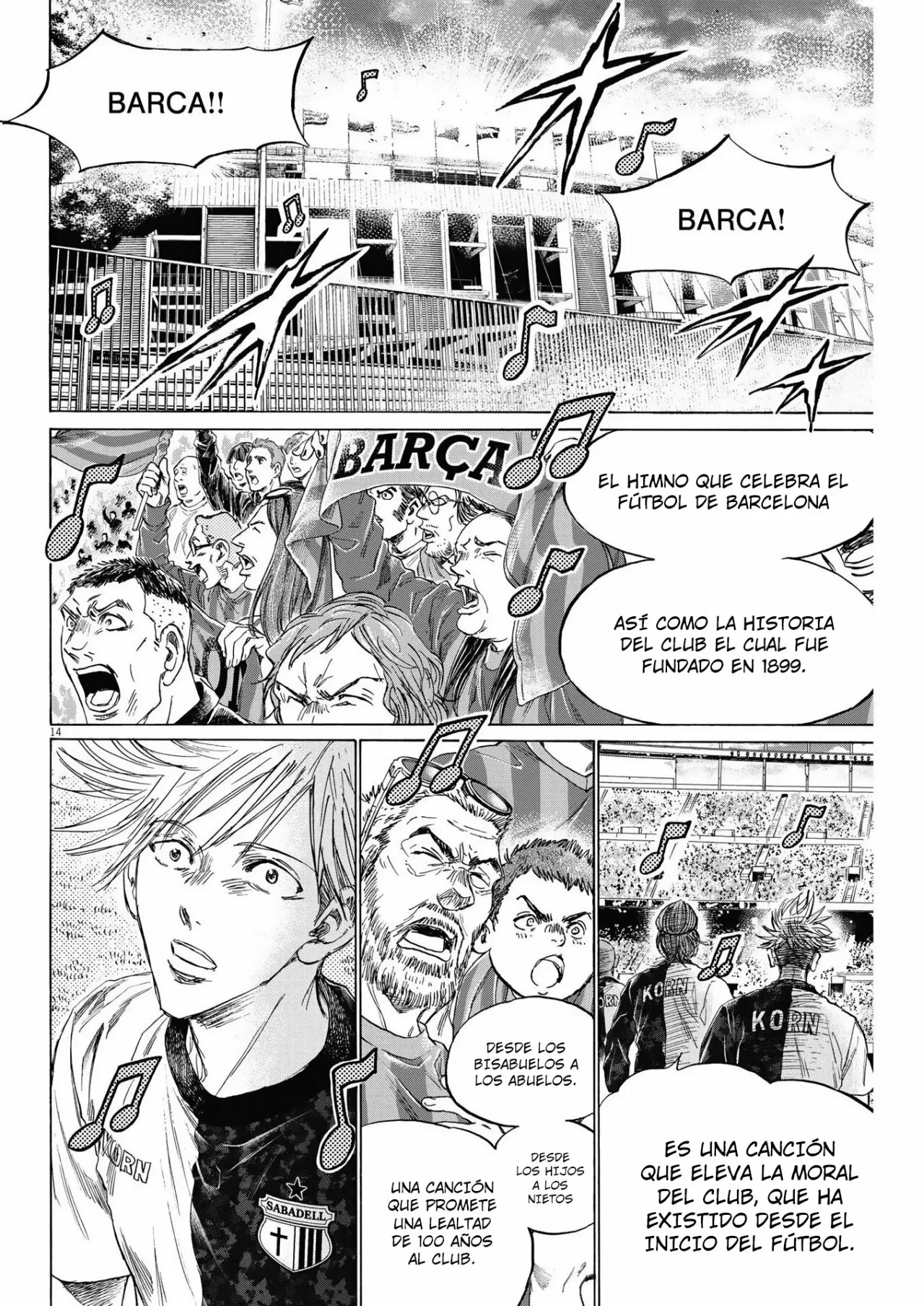 Página 14 del Manga